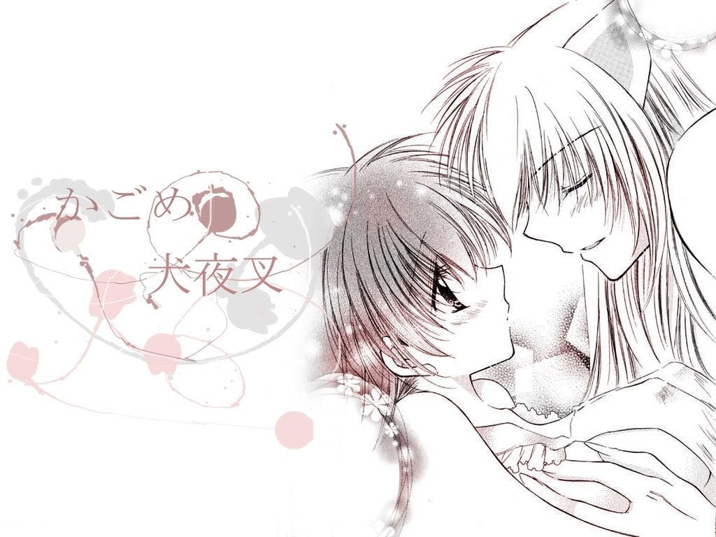 480P, Kagome, sango, Inuyasha, anime, hd, art, Shippo, HD Wallpaper