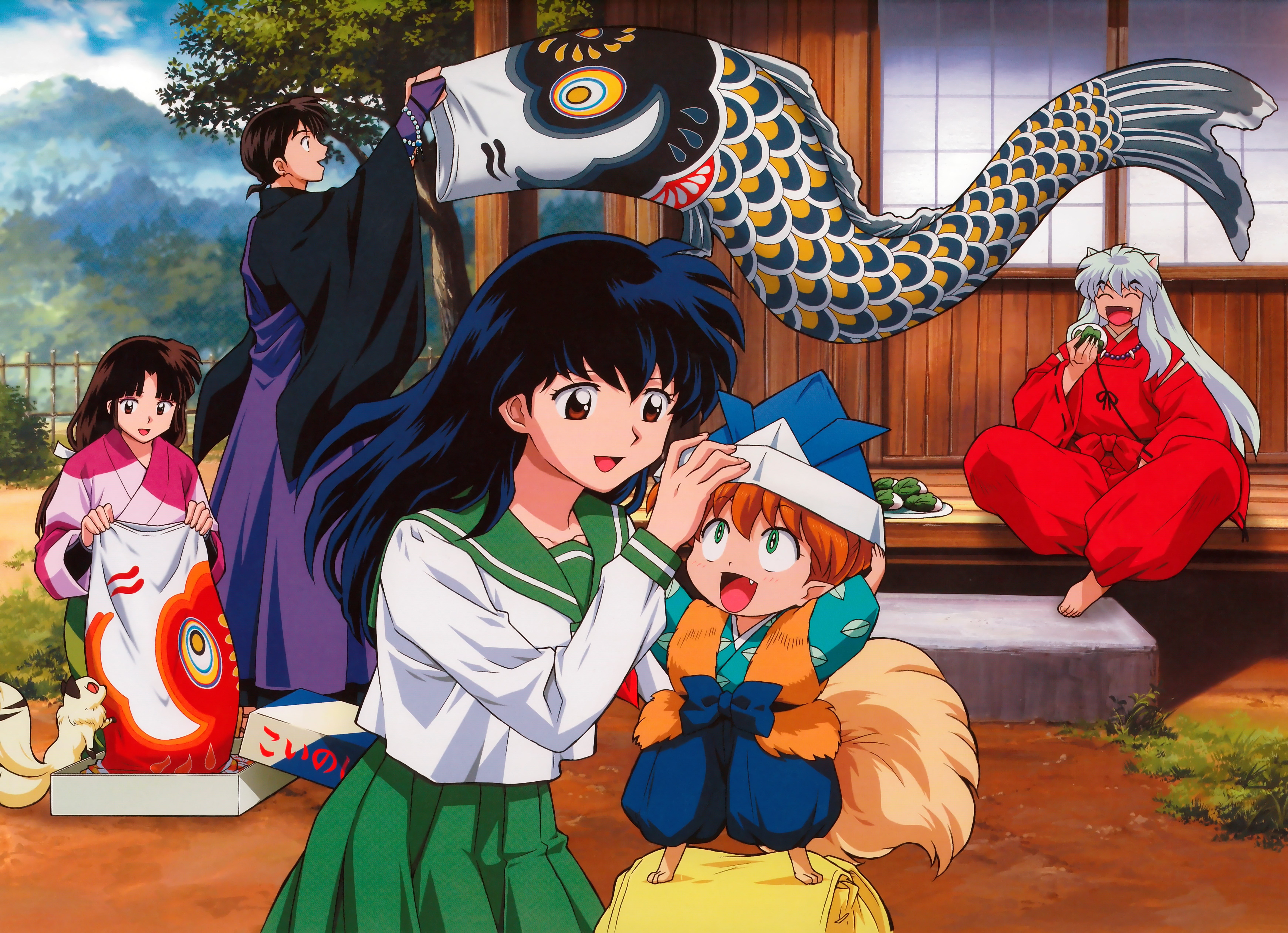 women, outdoors, arts culture and entertainment, people, men, females, costume, clothing, girls, inuyasha, celebration, childhood, group of people, male likeness, HD Wallpaper