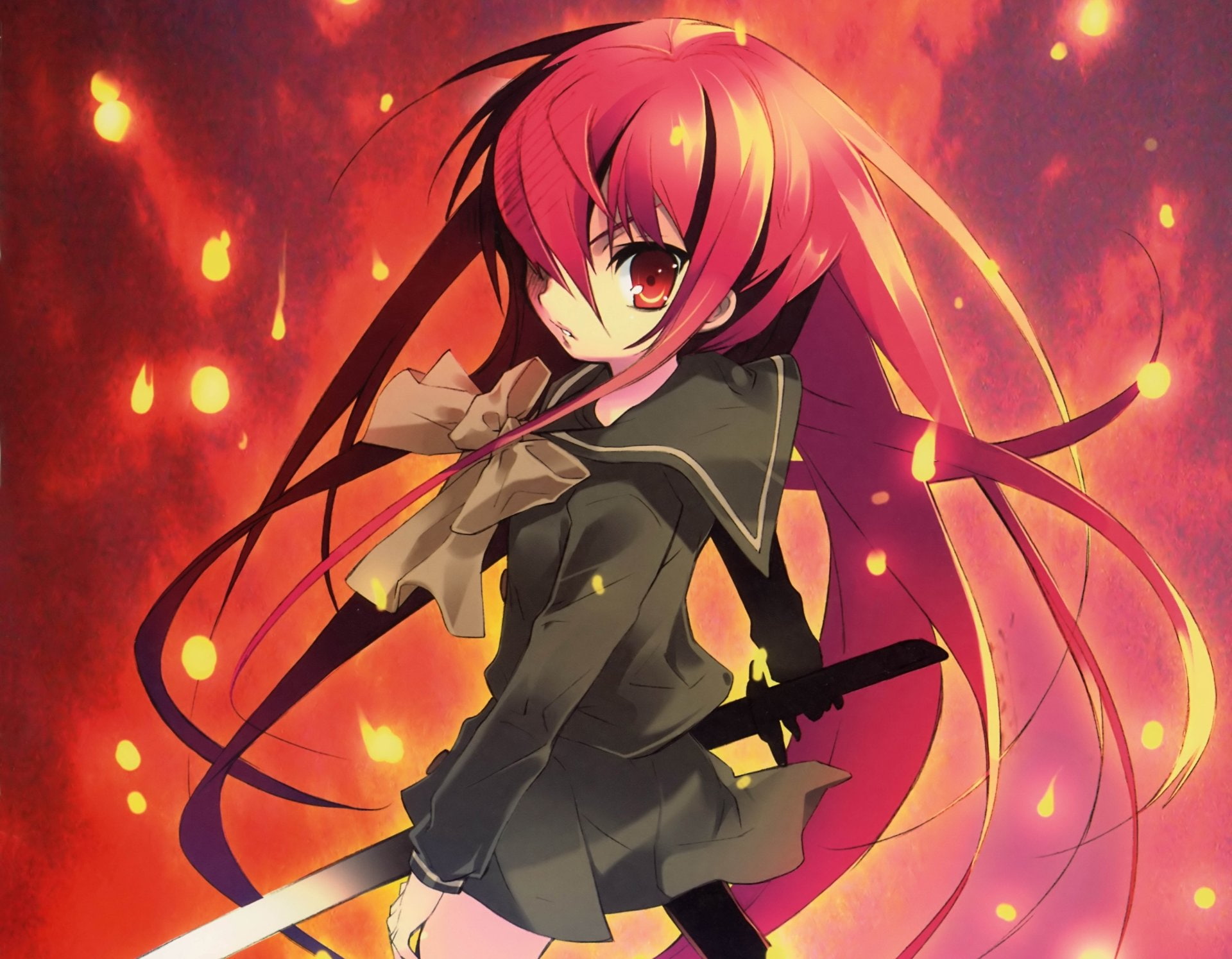 1080P, Anime, Shana (Shakugan No Shana), Shakugan No Shana, HD Wallpaper
