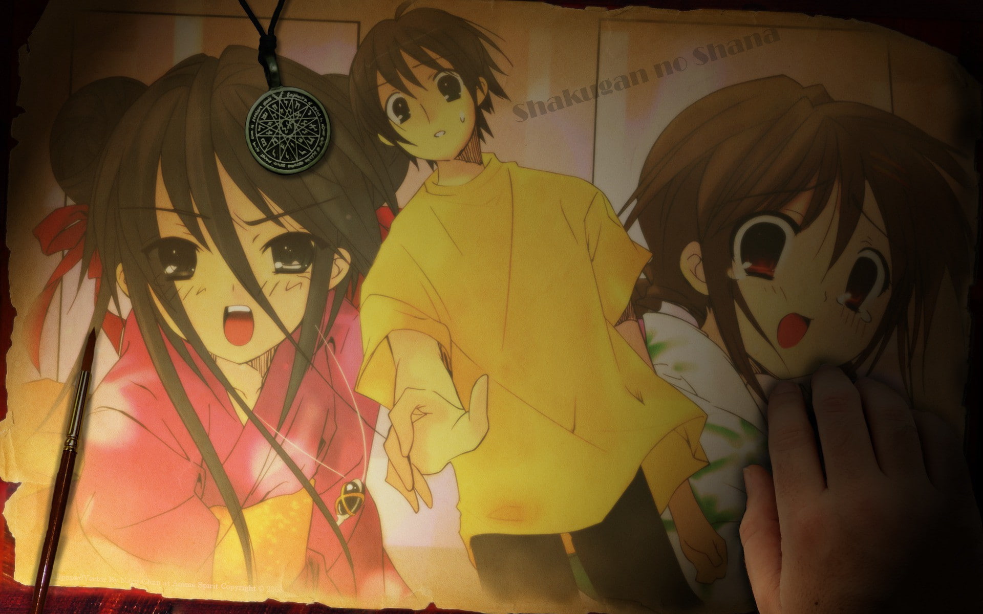 Yoshida Kazumi, 1080P, Shana, Alastor (Shakugan no Shana), Sakai Yūji, Shakugan No Shana, HD Wallpaper