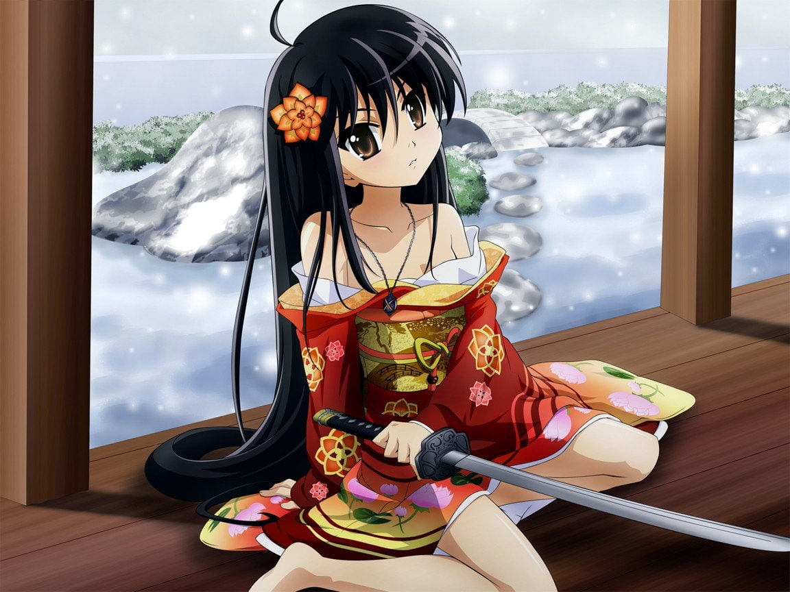 Shakugan No Shana, Shana, Alastor (Shakugan no Shana), 480P, Anime Girls, HD Wallpaper