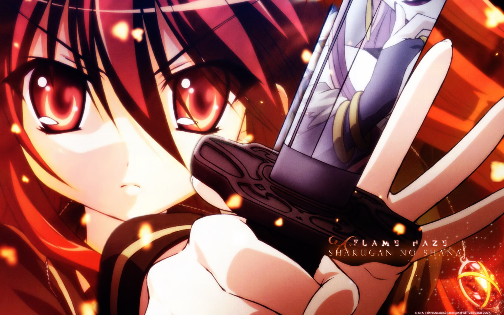 1080P, shakugan, shana, HD Wallpaper