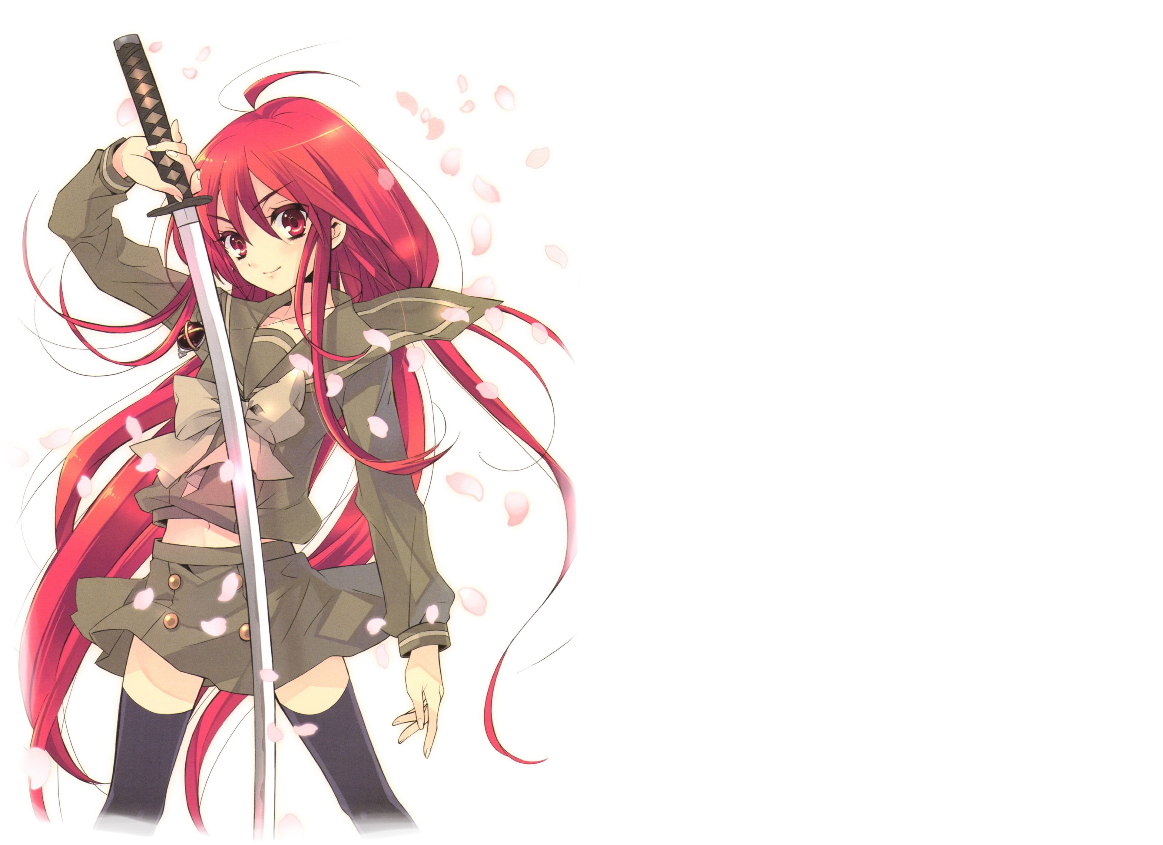 studio shot, high angle view, still life, close-up, ribbon - sewing item, shakugan no shana 4k  download hd desktop, cable, streamer, pink color, 4K, copy space, HD Wallpaper