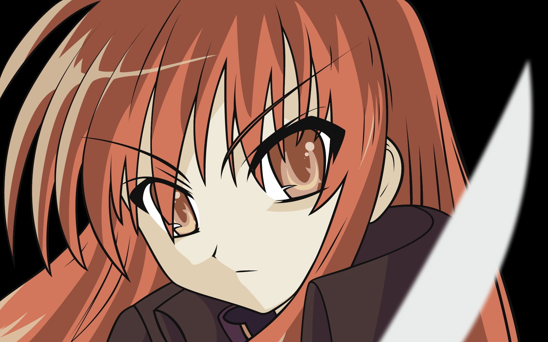 representation, shakugan no shana, girl, glass - material, shakugana, bang, indoors, nature, shana, sunlight, 1080P, shape, circle, wall - building feature, HD Wallpaper