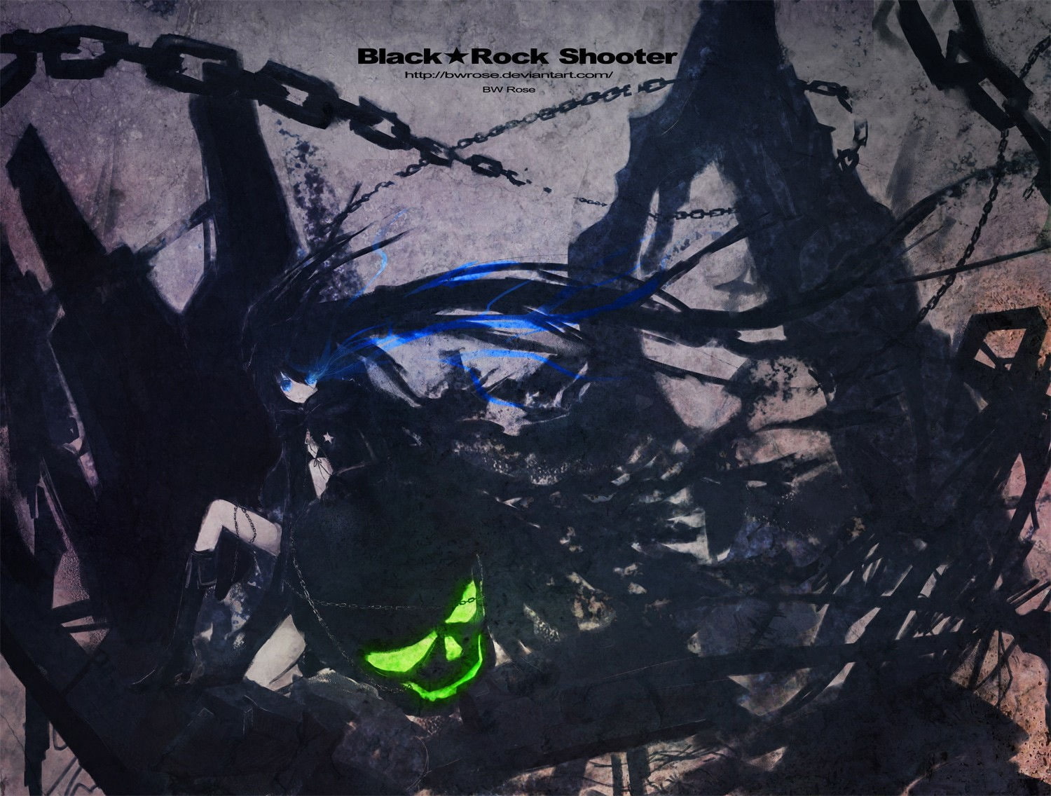 720P, Black Rock Shooter, HD Wallpaper