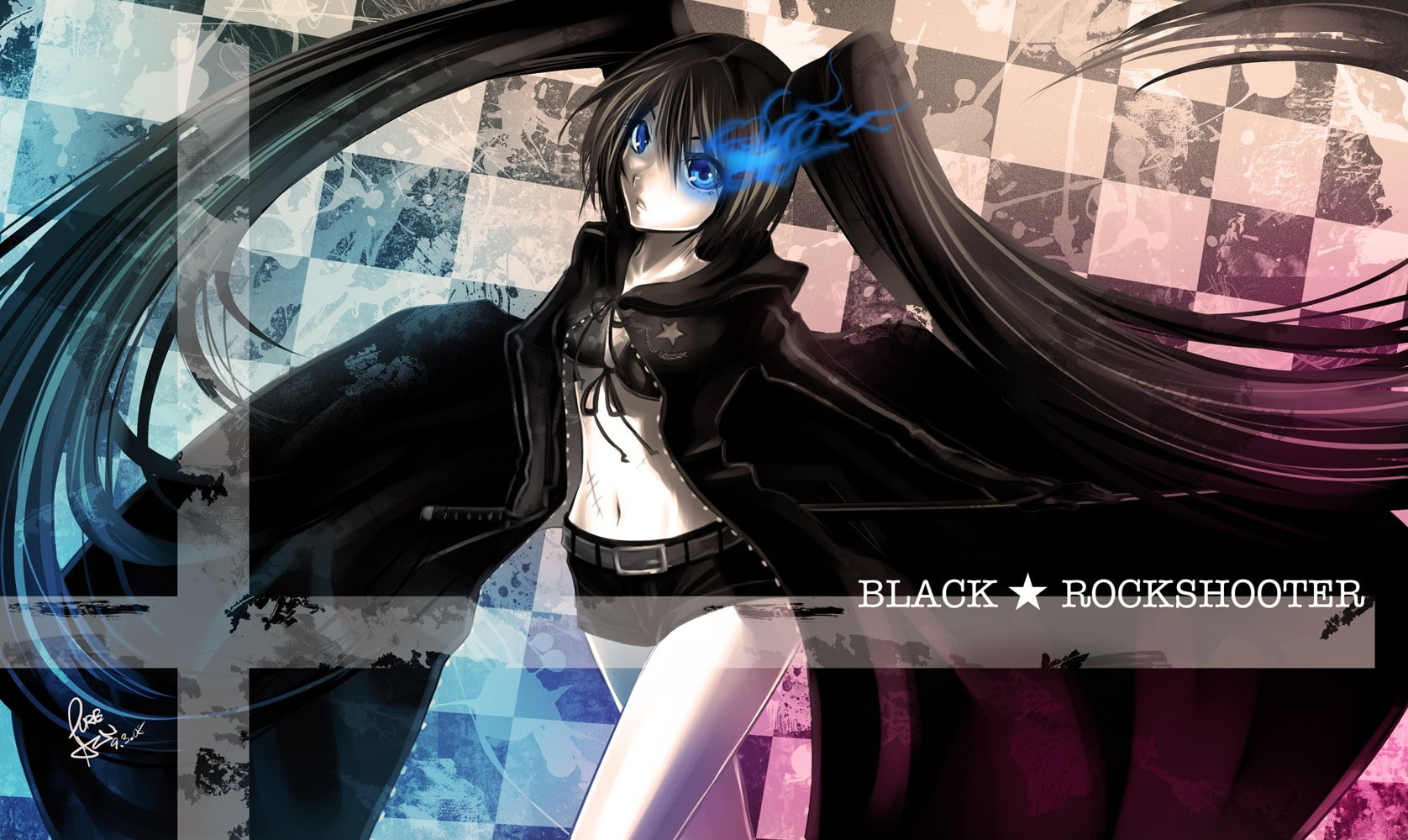 720P, Black Rock Shooter, HD Wallpaper