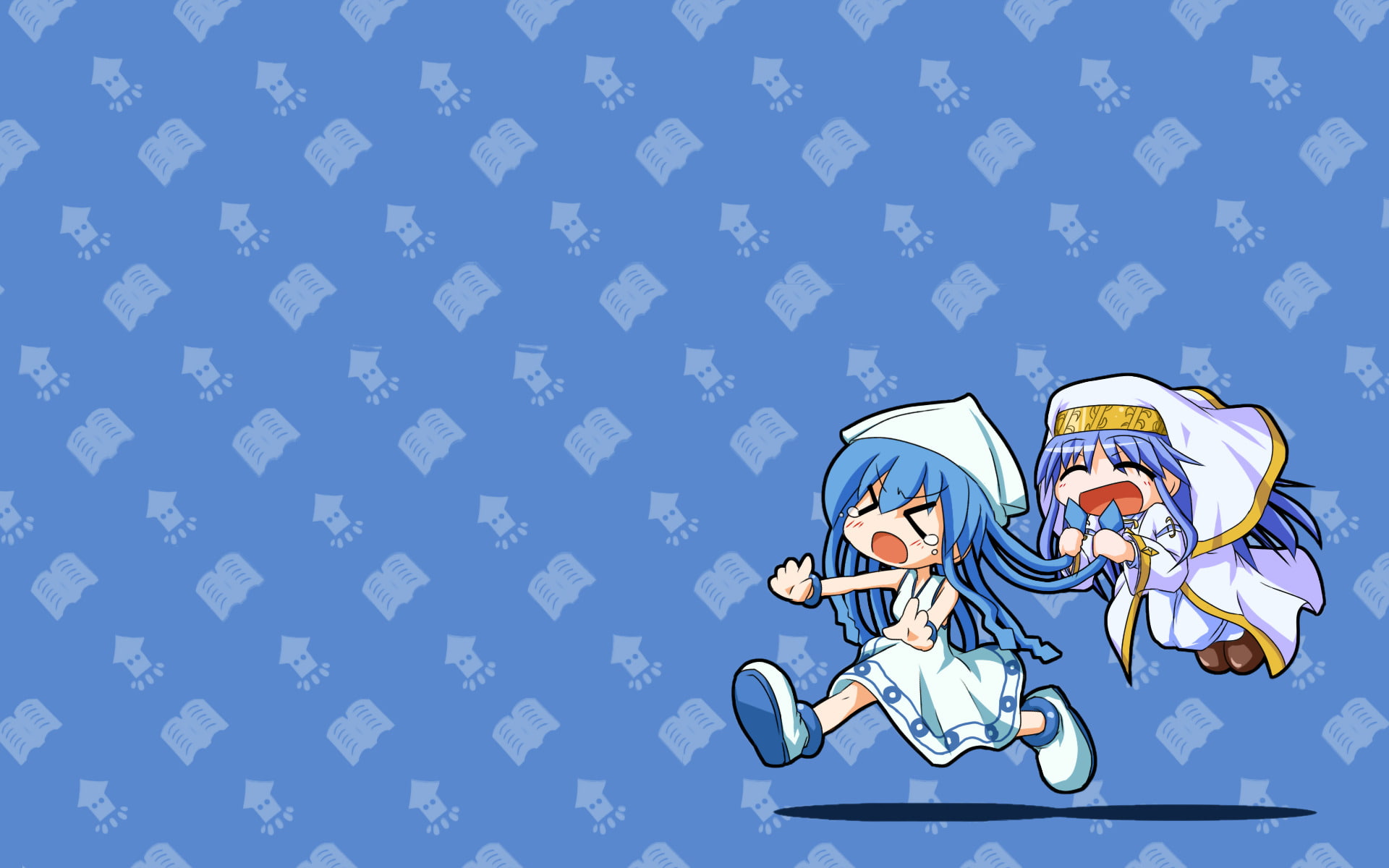 Crossover, Index Librorum Prohibitorum, Anime, Ika Musume, 1080P, HD Wallpaper