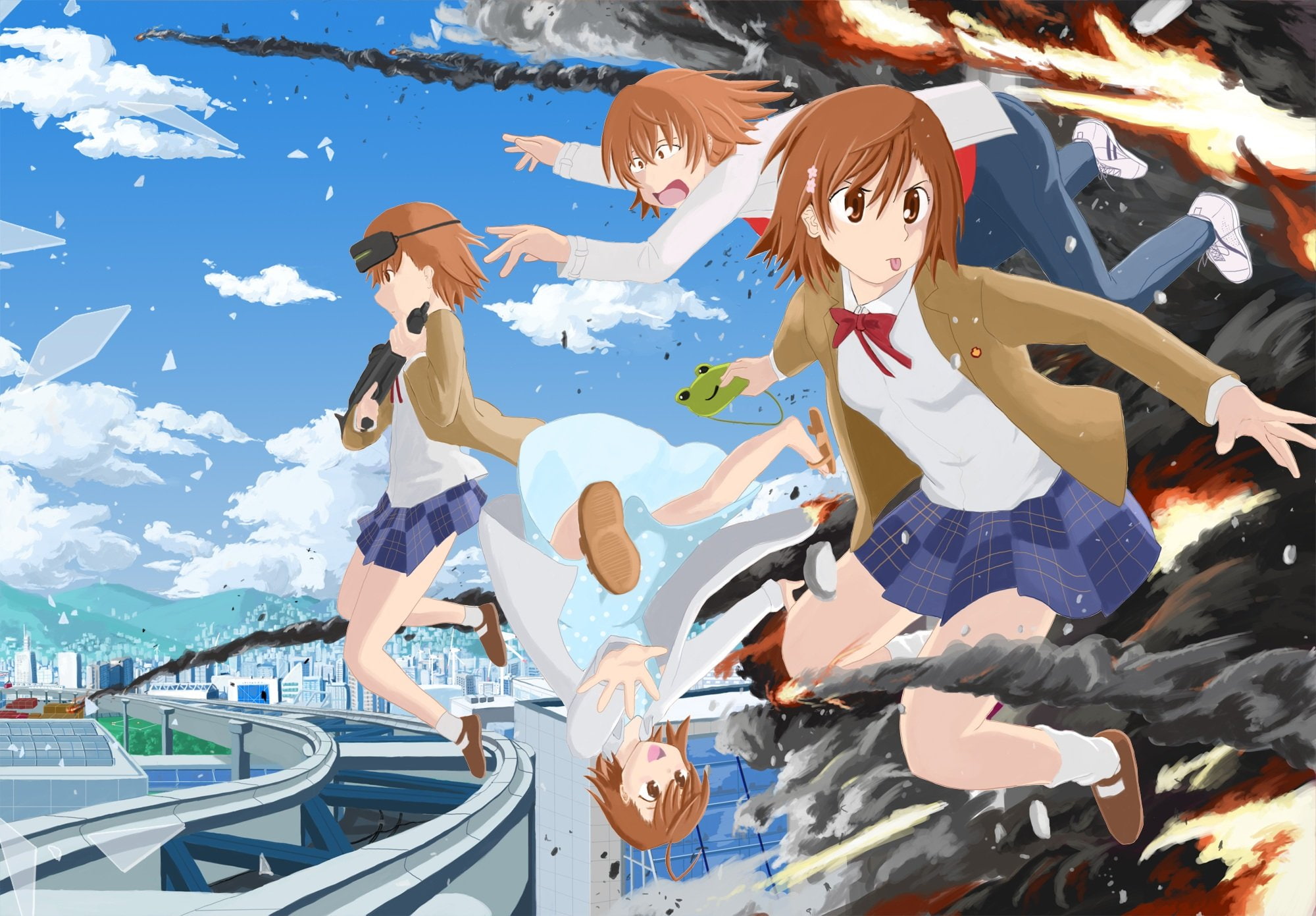 order, index, majutsu, misuzu, misaka, last, mikoto, kagaku, 1080P, aru, railgun, imouto, HD Wallpaper