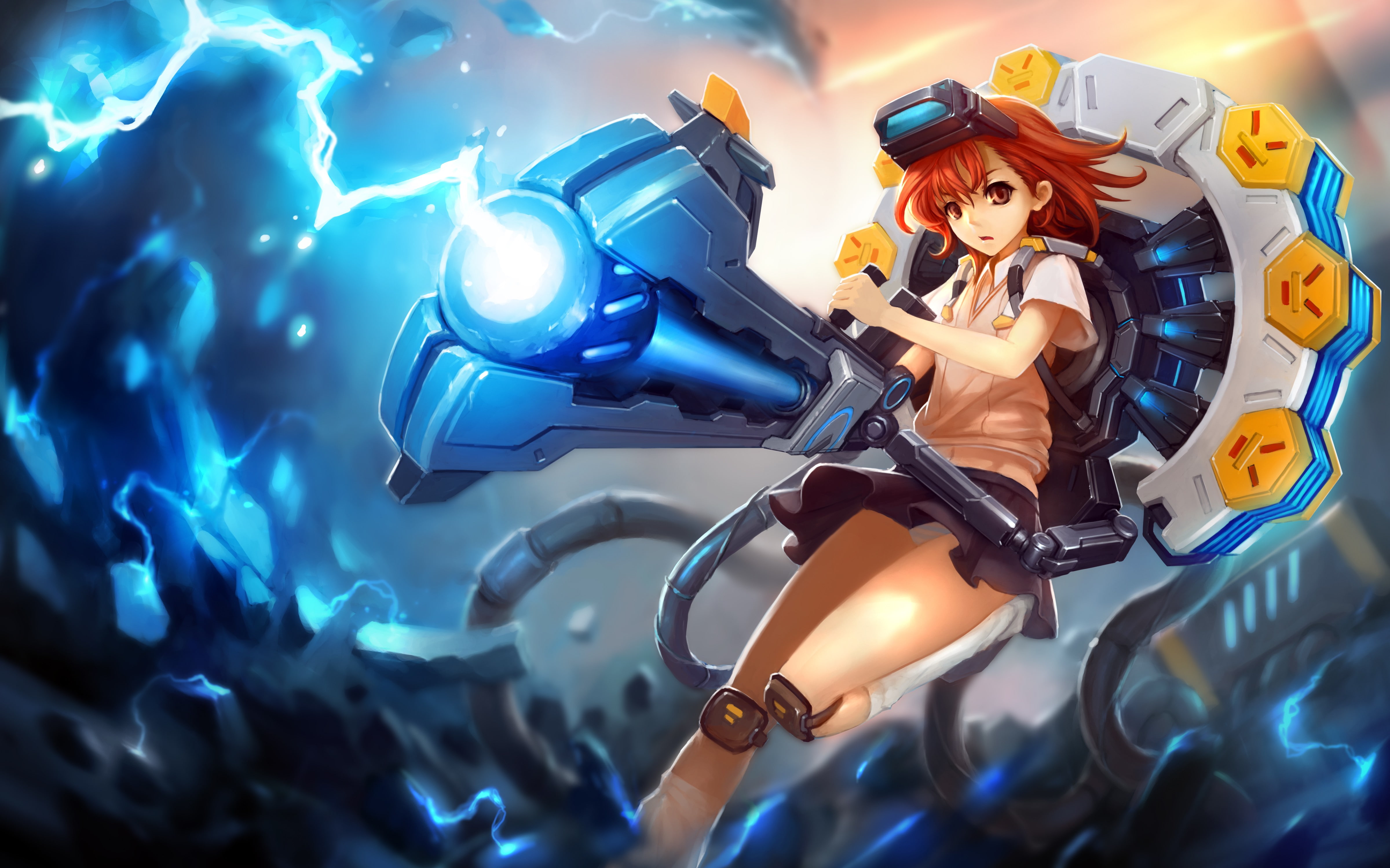 robot, clothing, people, women, Misaka Mikoto, human representation, real people, representation, females, technology, futuristic, To Aru Kagaku no Railgun, HD Wallpaper