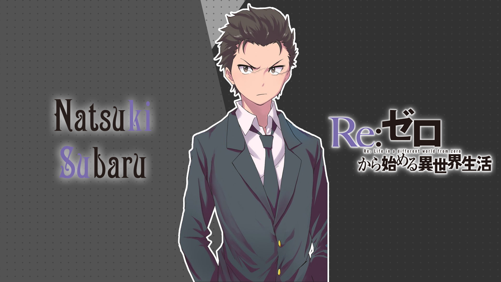 Re:ZERO -Starting Life in Another World-, Anime, Re:Zero, Subaru Natsuki, 1080P, HD Wallpaper