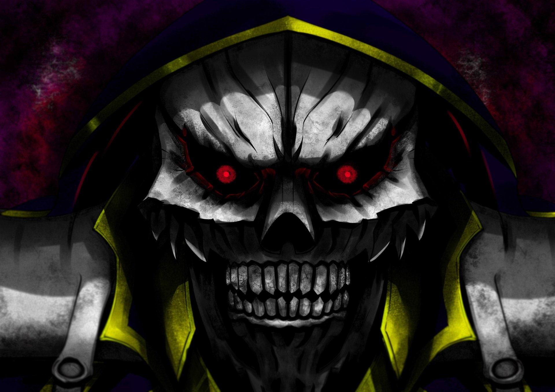 Overlord (Anime), Ainz Ooal Gown, Overlord, 1080P, Anime, HD Wallpaper