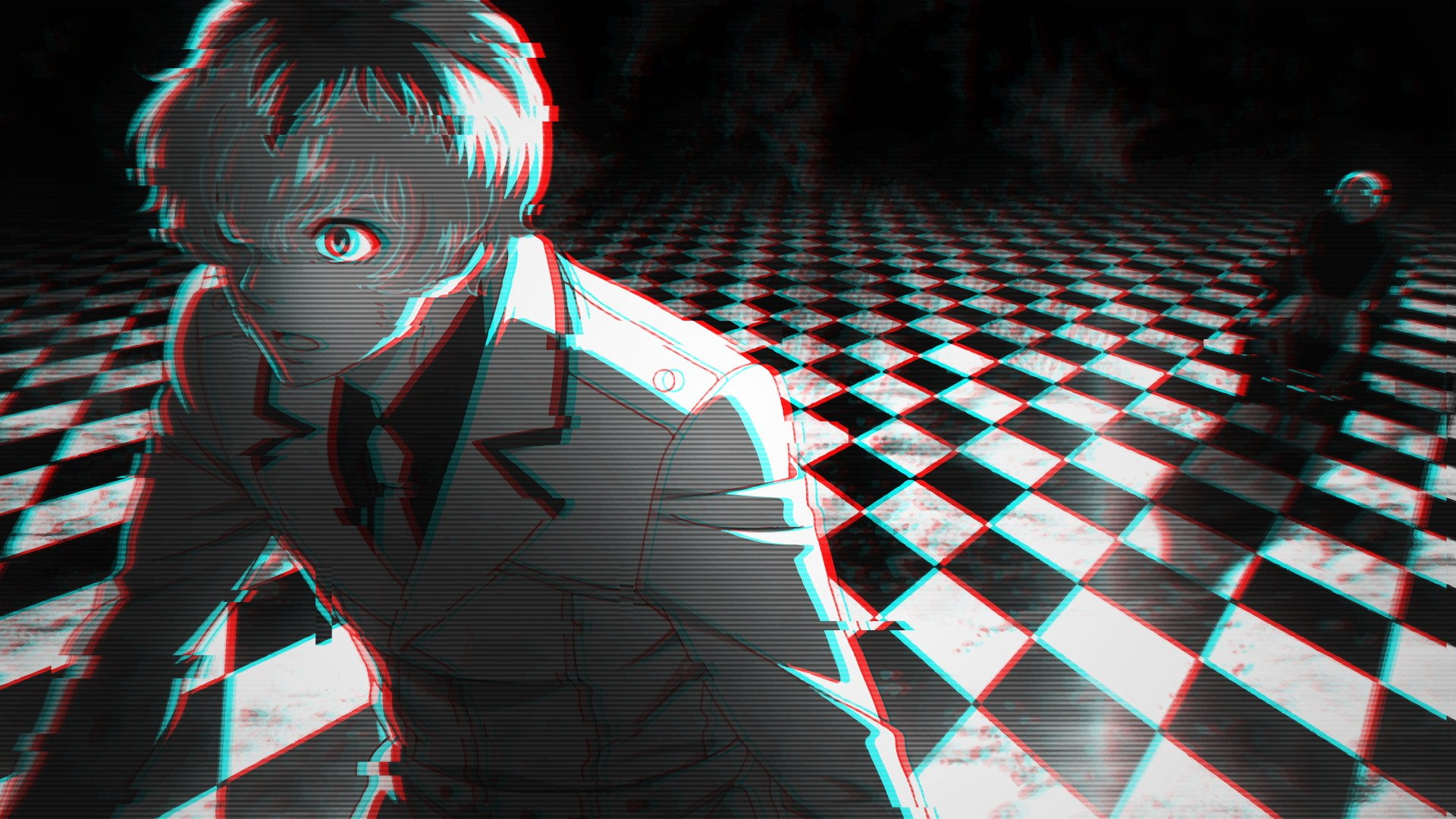Glitch Art, Tie, Glitch, real people, futuristic, standing, men, pattern, design, leisure activity, Tokyo Ghoul:re, adult, lifestyles, women, technology, HD Wallpaper