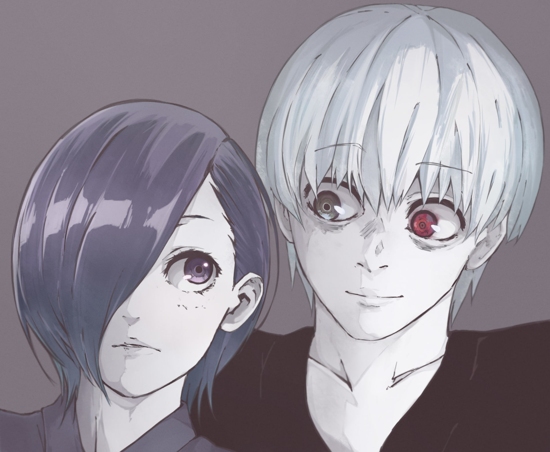 Tokyo Ghoul:re, Anime, Ken Kaneki, Touka Kirishima, 1080P, HD Wallpaper