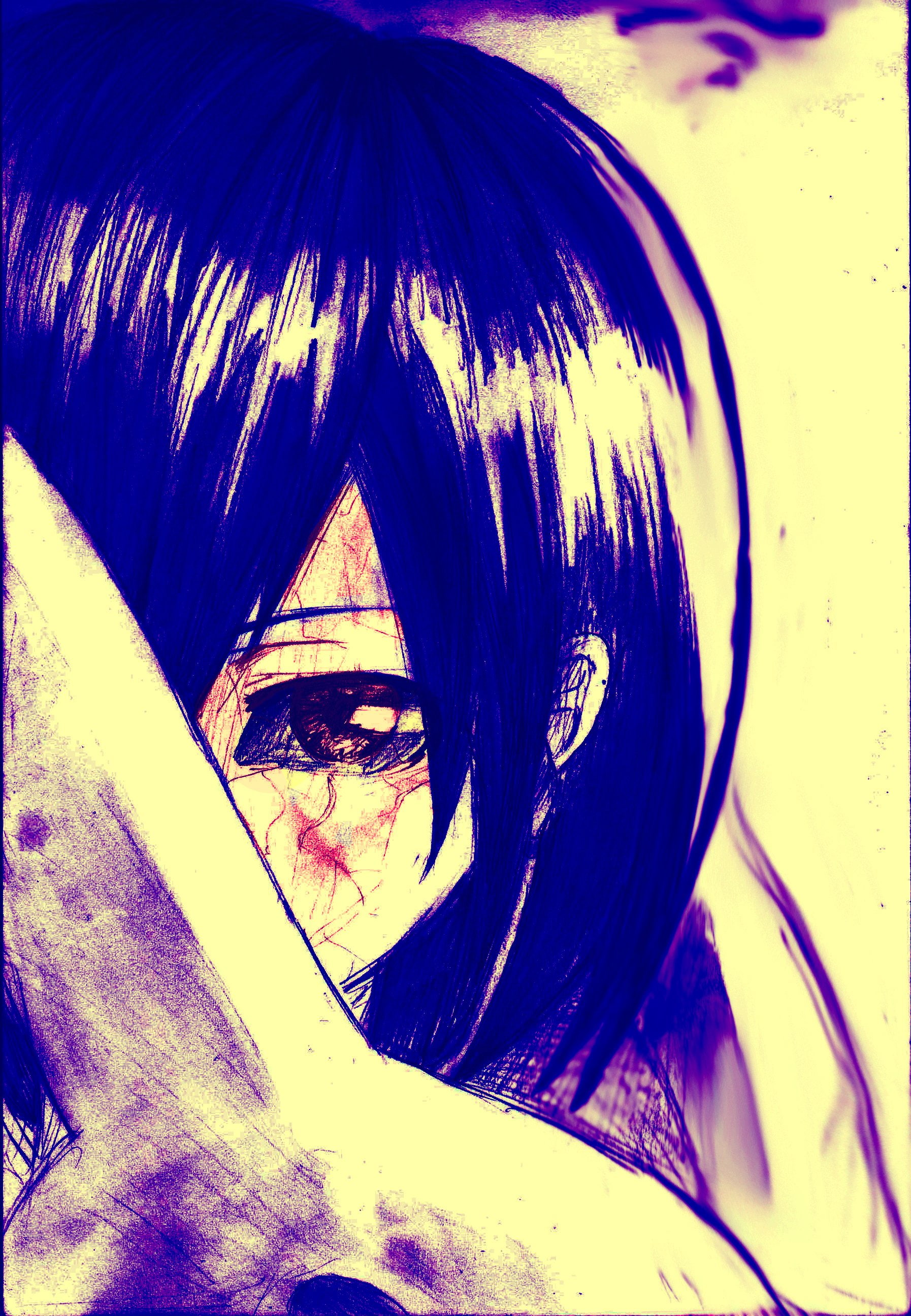 tokyo, kirishima, mask, touka, off, kushu, 2K, Phone HD Wallpaper