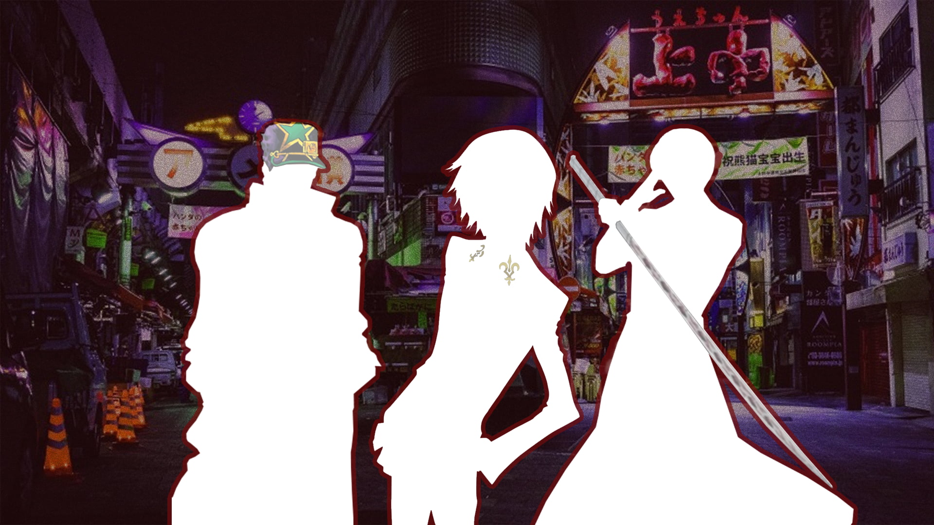 crossover, Tokyo, Tokyo Ghoul:re, 1080P, Lamperouge Lelouch, Code Geass, JoJos Bizarre Adventure, Kaneki Ken, Jotaro Kujo, HD Wallpaper