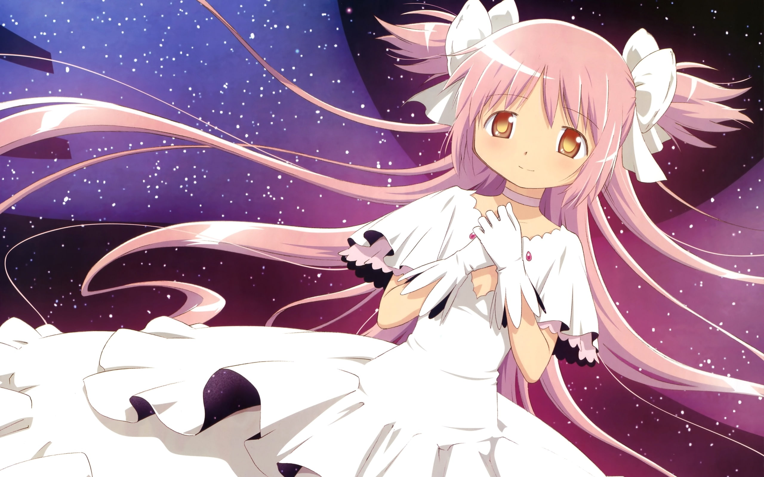 2K, Kaname Madoka, magic, anime girls, HD Wallpaper