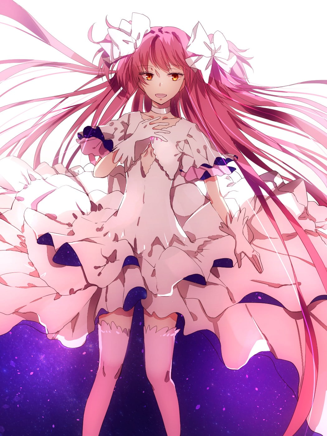 one person, Mahou Shoujo Madoka Magica, Kaname Madoka, fashion, women, anime, anime girls, young women, representation, arts culture and entertainment, Phone HD Wallpaper