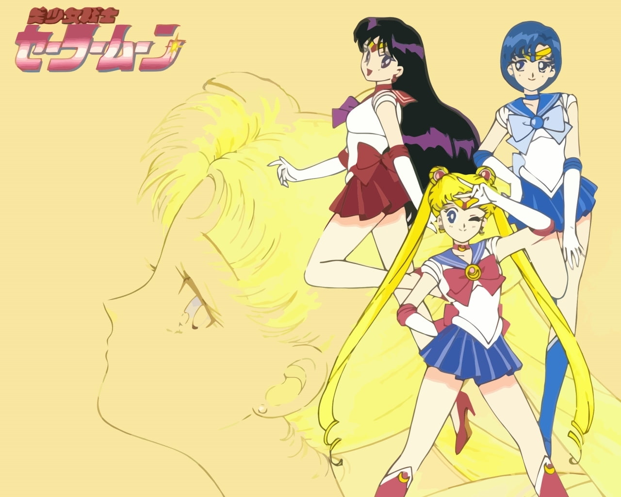 moon, rei, ami, mizuno, 720P, sailor, hino, HD Wallpaper