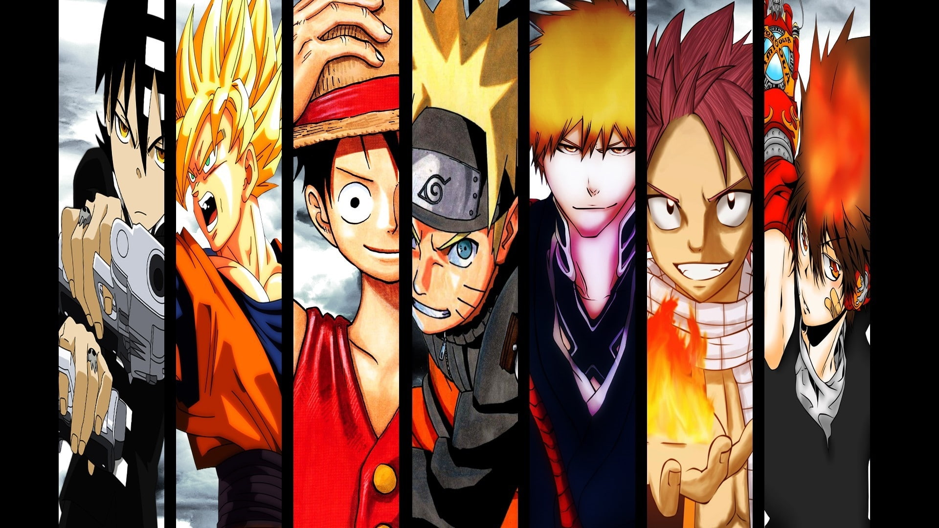 SOUL EATER, one, reborn, art, soul, shippuden, goku, hitman, anime, t, Katekyo Hitman Reborn, 1080P, eater, hd, bleach, fairy, piece, son, naruto, ichigo, HD Wallpaper