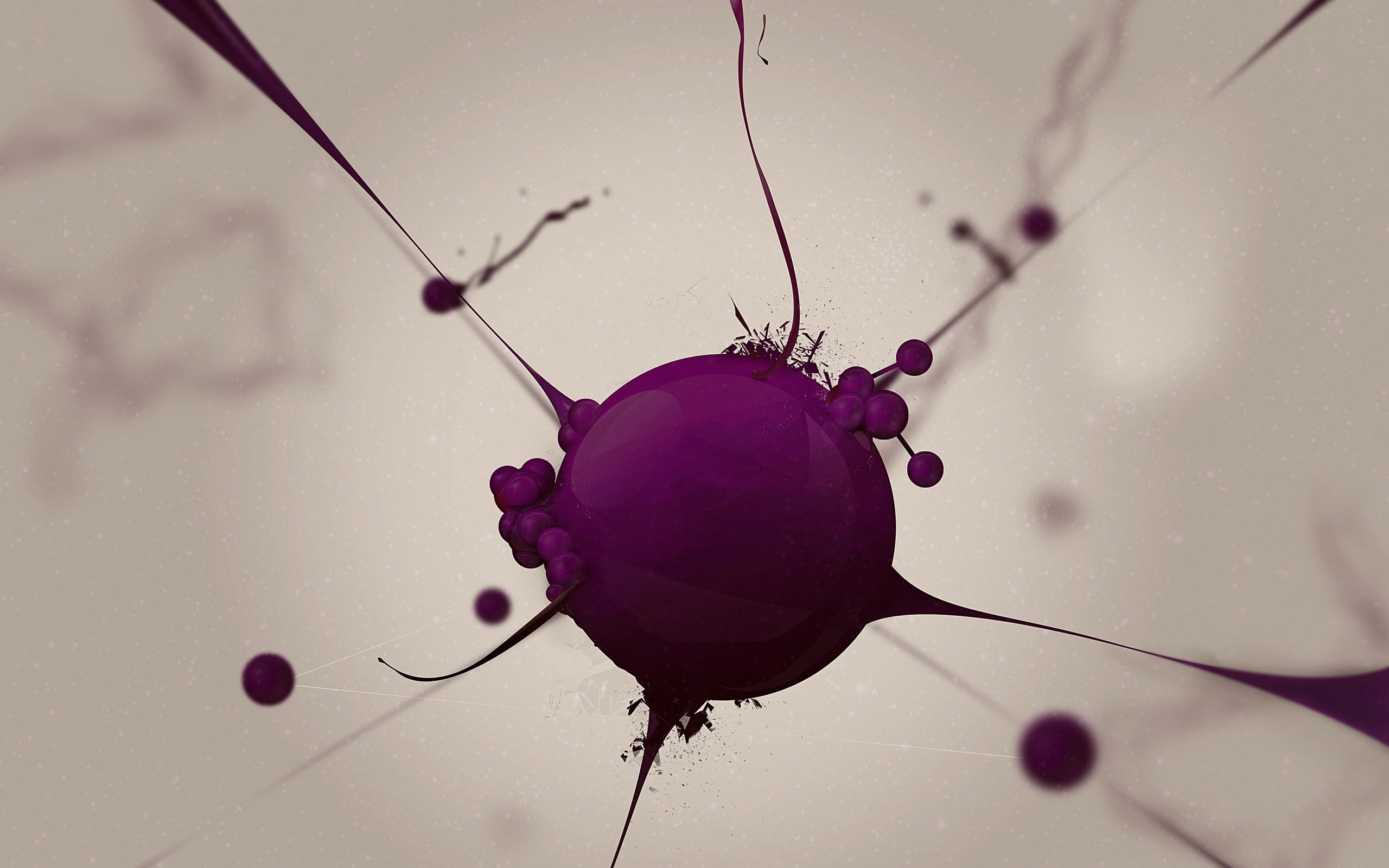 background, blob, ball, shape, 2K, HD Wallpaper