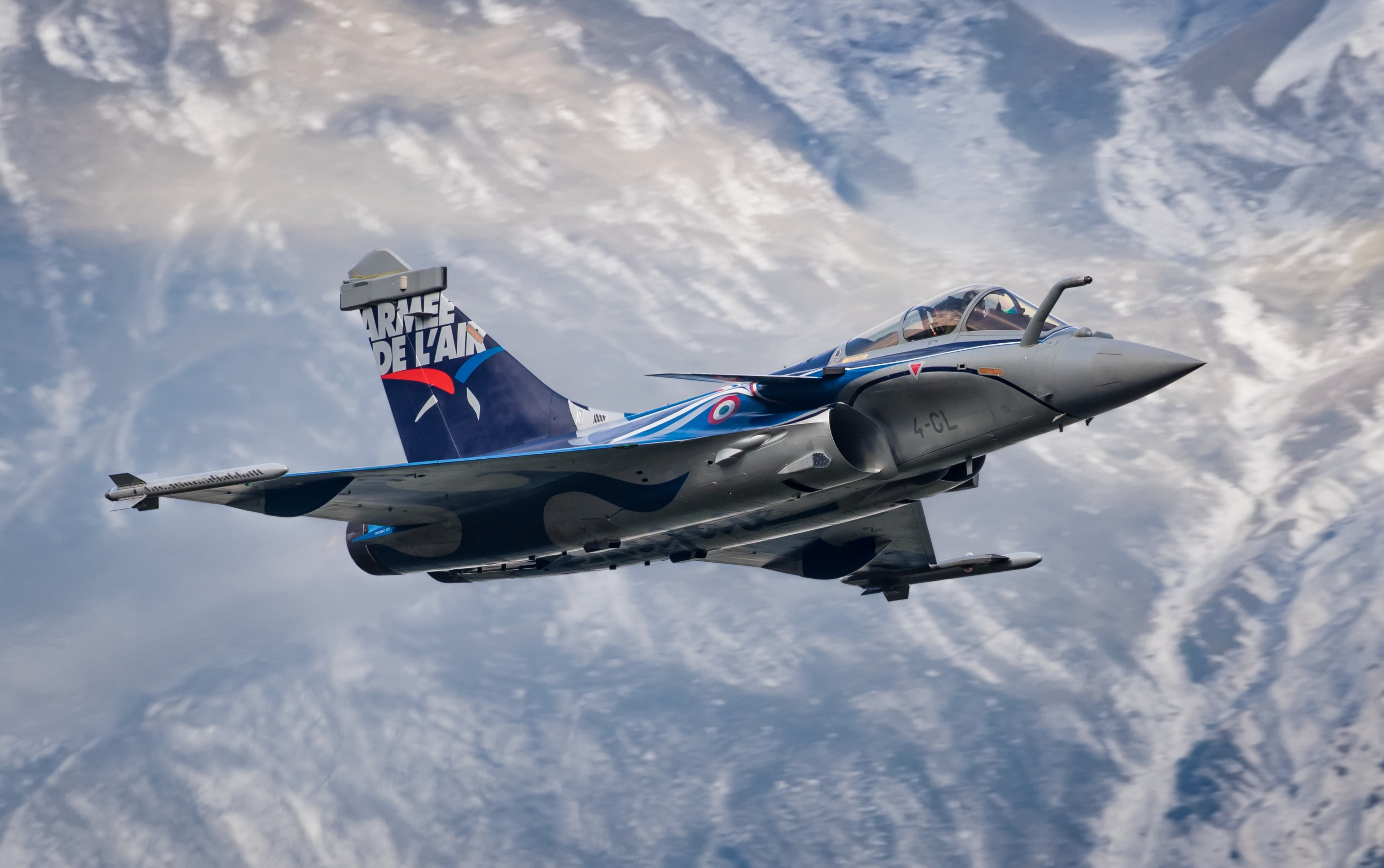 day, air vehicle, nature, military, mode of transportation, cloud - sky, plane, mid-air, no people, motion, dassault rafale 4k free download, HD Wallpaper