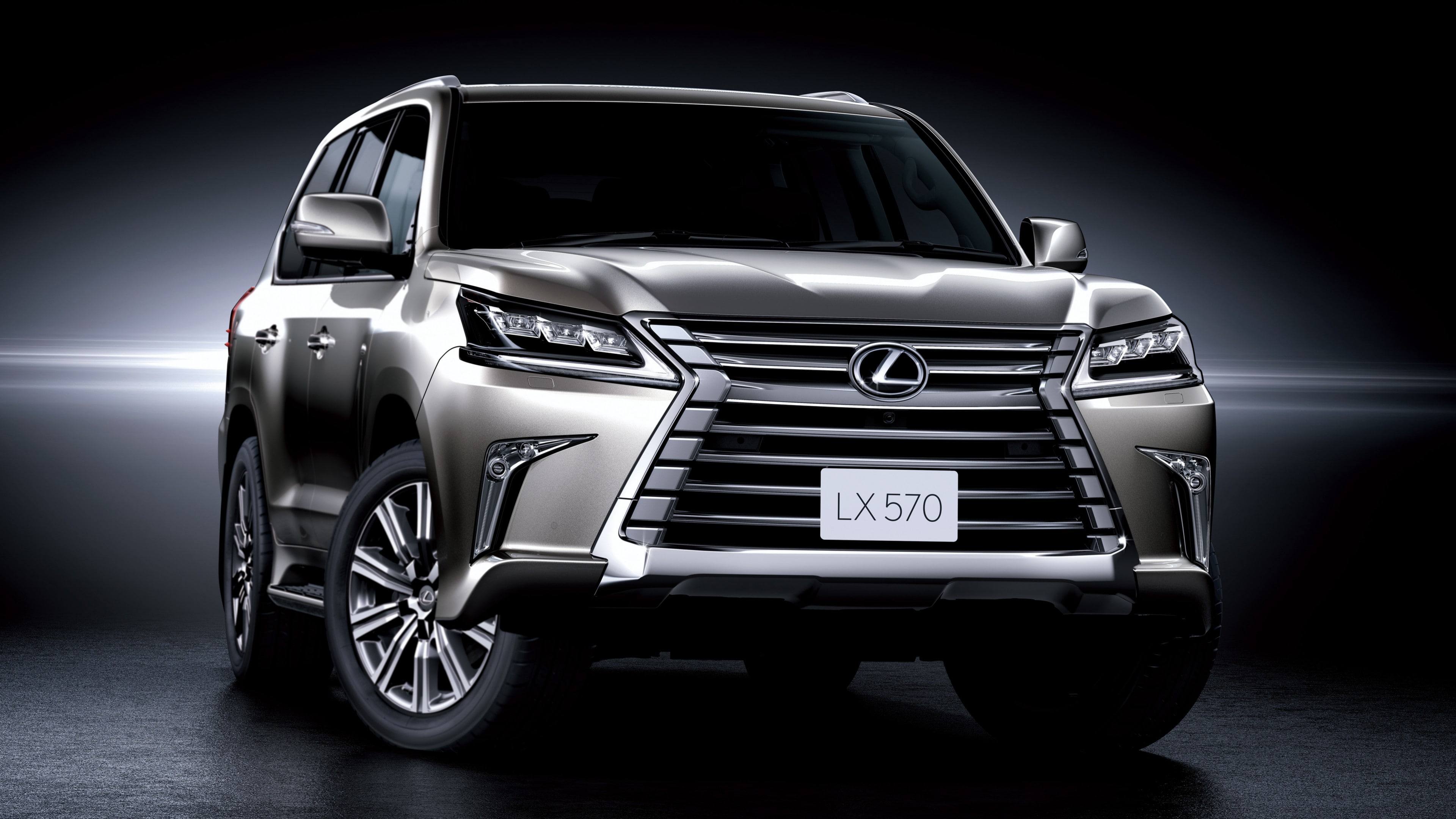 test, Lexus LX 570, Lexus, black, 4K, HD Wallpaper