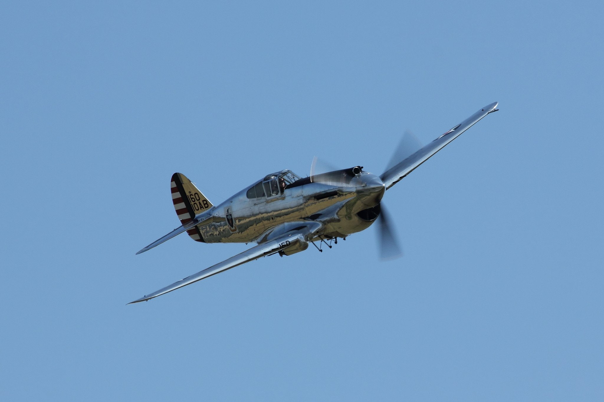 american, fighter, airplanes, p-40, airshow, war, aircraft, flying, 1080P, curtiss, warhawk, flight, aeroplane, HD Wallpaper