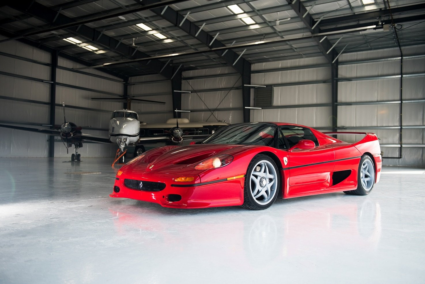 1995, supercars, 720P, us-spec, ferrari, f50, red, cars, HD Wallpaper