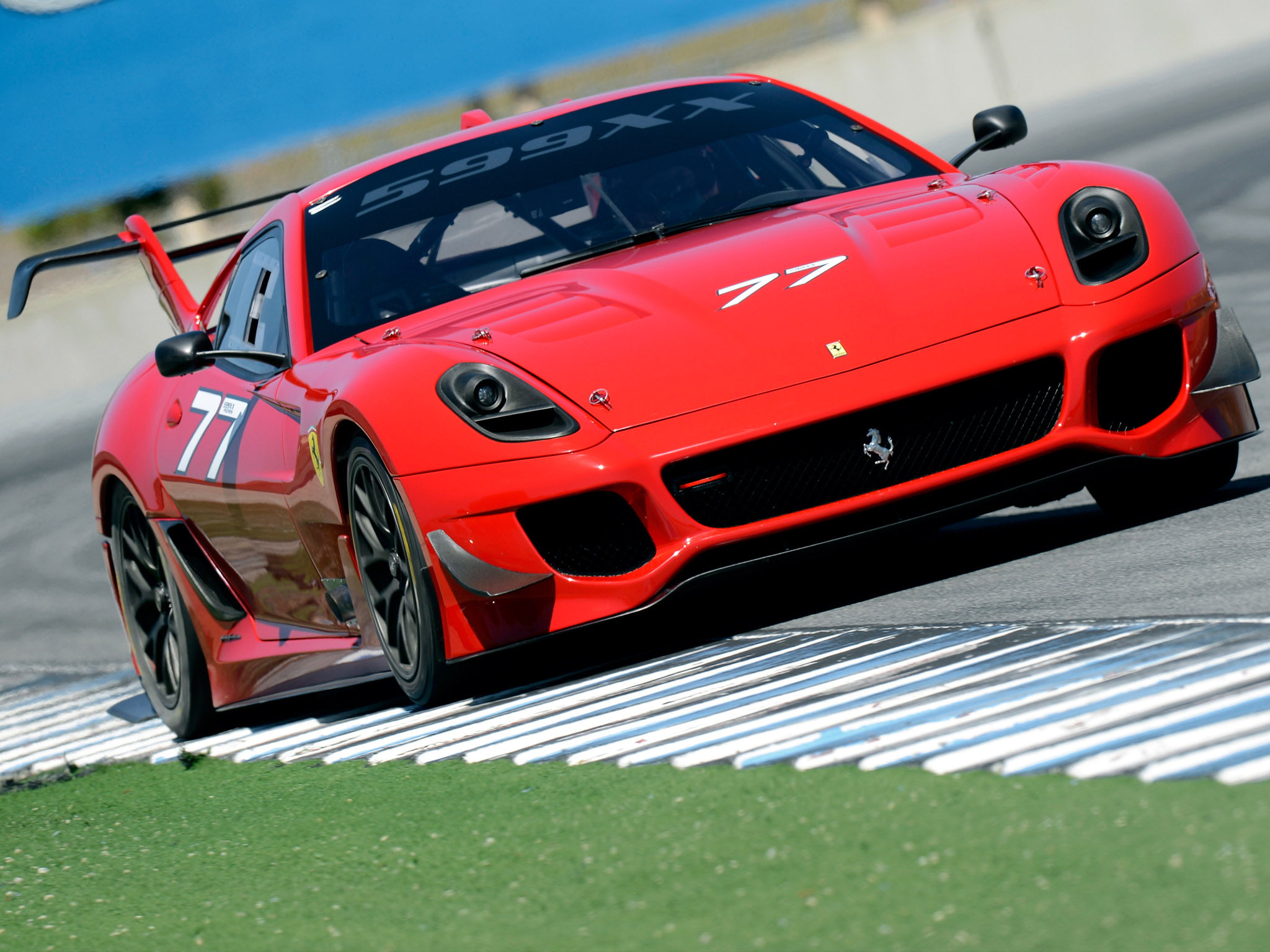 ferrari, 2012, 599xx, racing, 1080P, evoluzione, supercar, supercars, race, HD Wallpaper