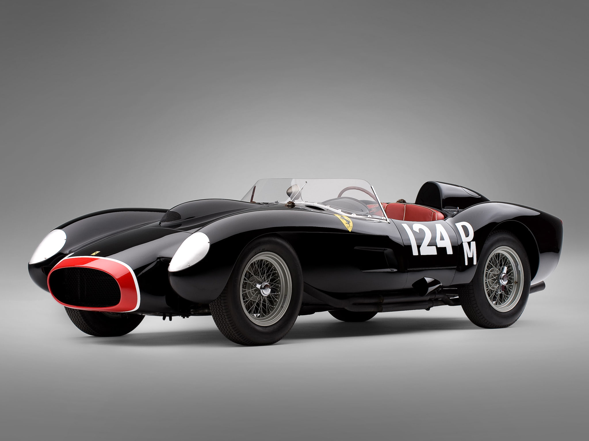 scaglietti, retro, ferrari, race, supercar, 1080P, rossa, 1957, 250, testa, spyder, racing, HD Wallpaper