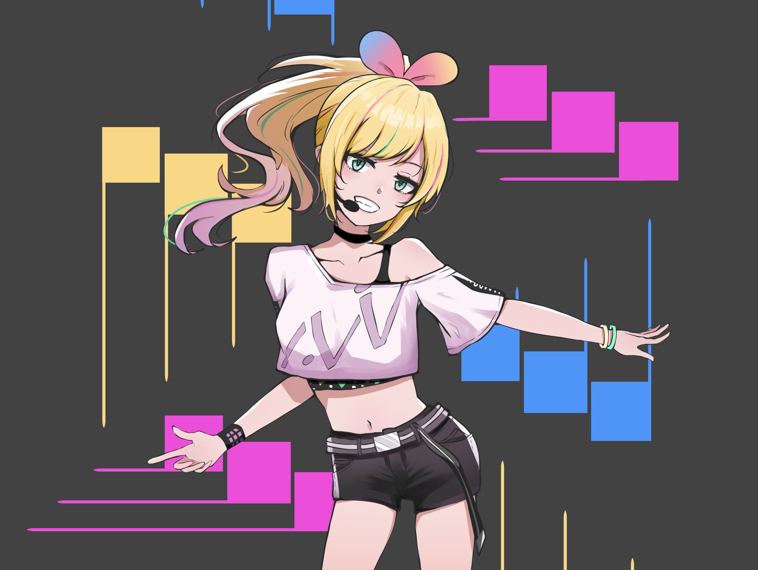 Anime, 1080P, AI Channel, Kizuna AI, HD Wallpaper