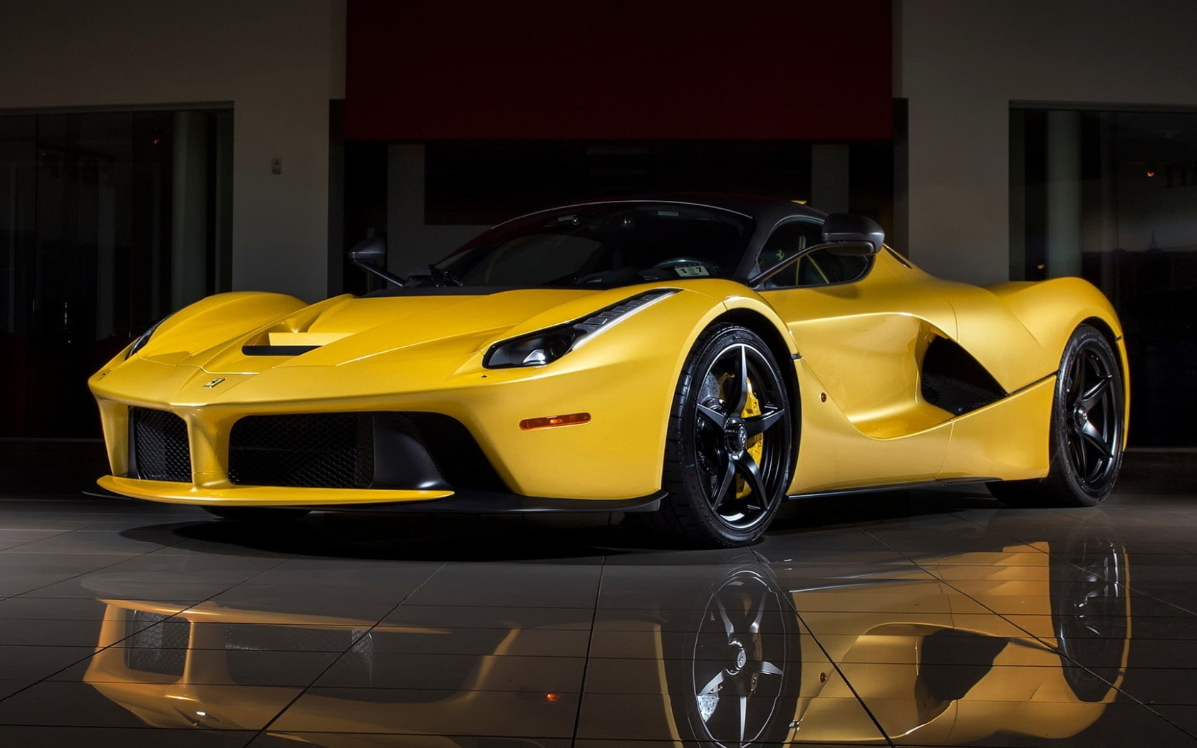 car, wealth, mode of transportation, sports car, modern, architecture, Ferrari, luxury, yellow, taxi, motor vehicle, land vehicle, stationary, transportation, HD Wallpaper