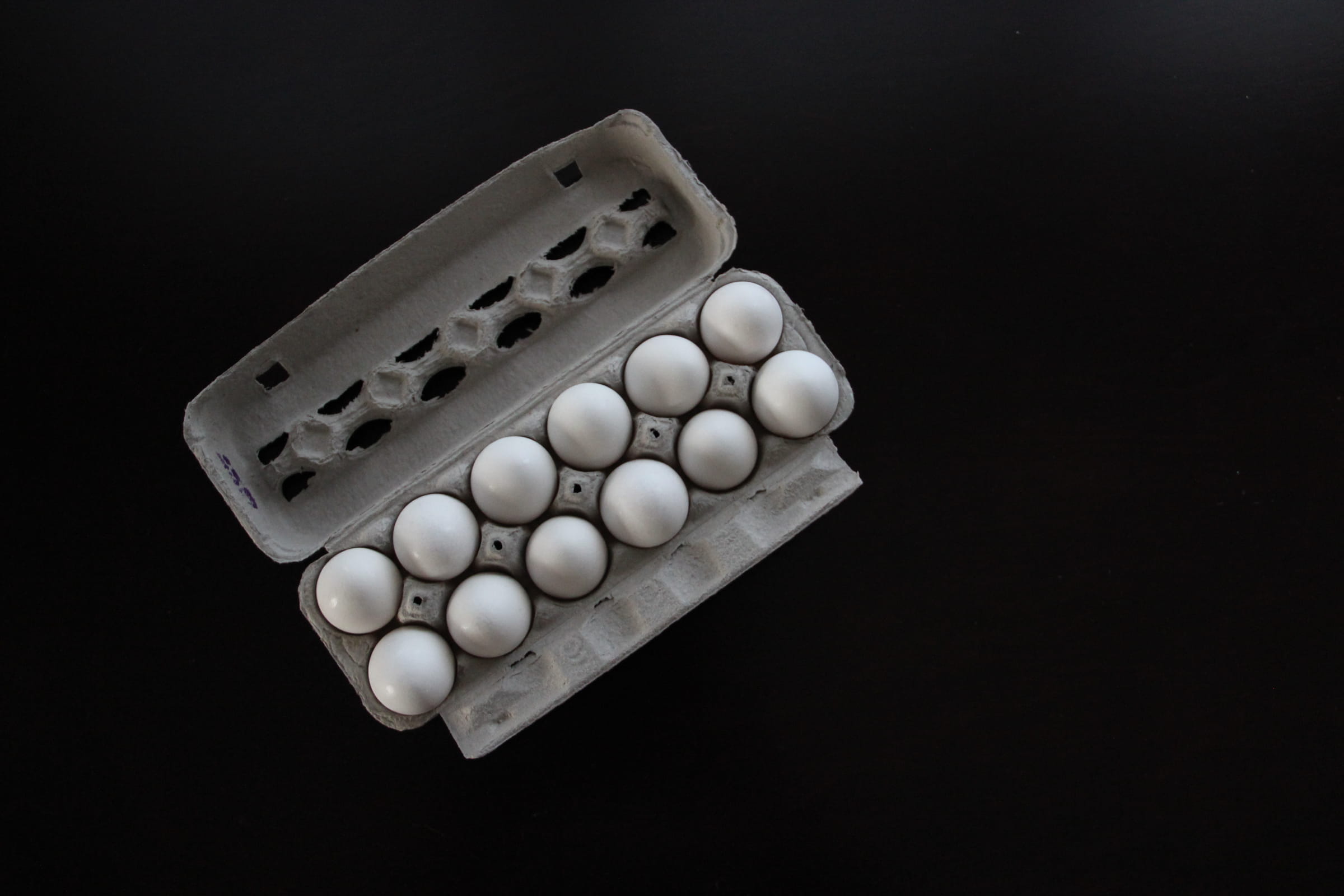 food and drink, wellbeing, studio shot, medicine, minimalistic, cut out, 1080P, black Background, food, white color, close-up, eggs, white, ingredients, HD Wallpaper