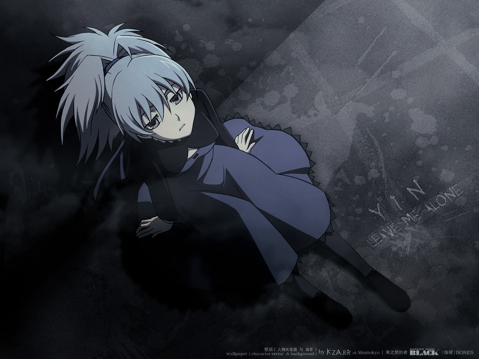 anime girls, Darker than Black, 720P, Yin, anime, HD Wallpaper