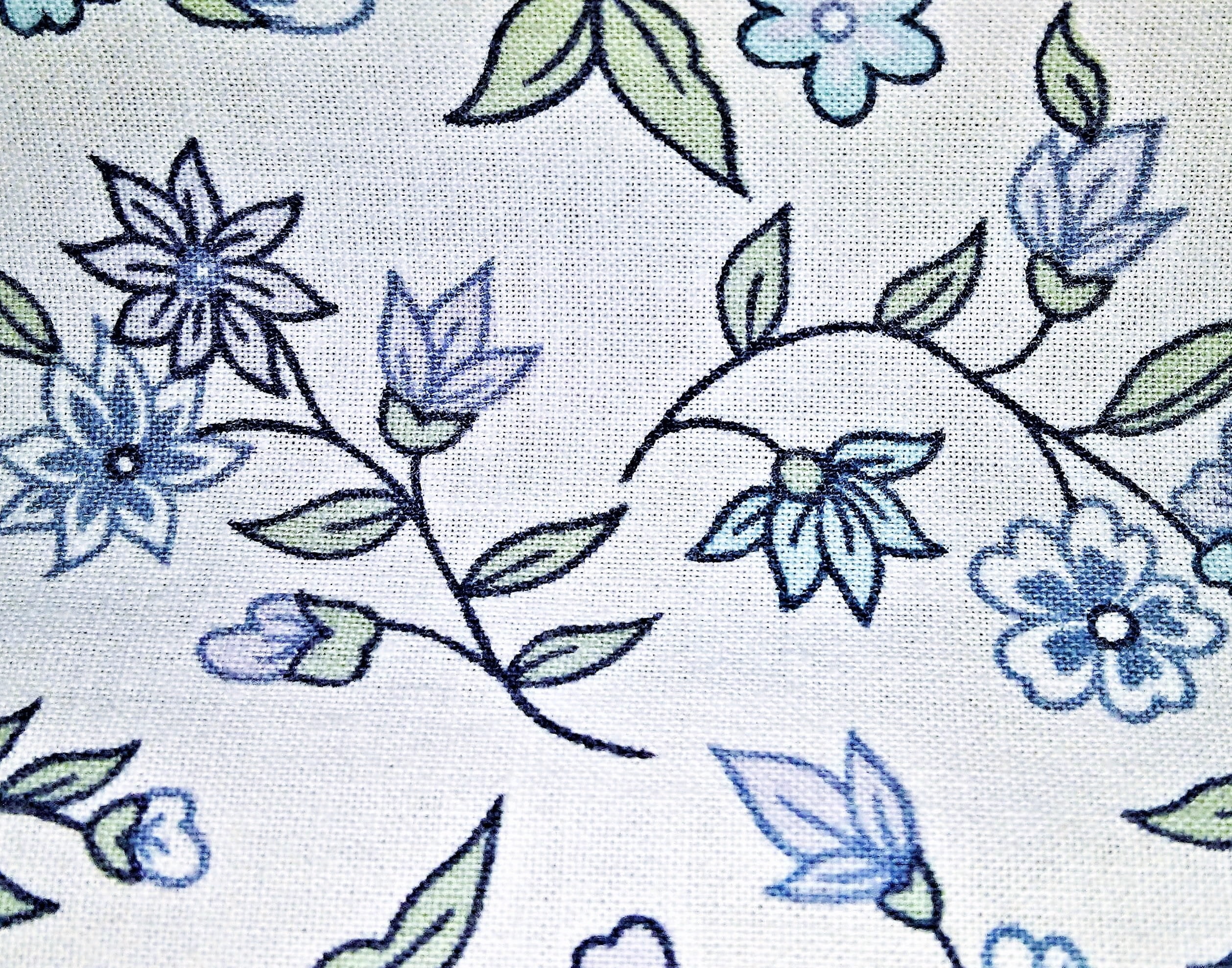 representation, painted image, floral, background, structure, 1080P, multi colored, blue -green, art and craft, nostalgic, floral pattern, ink, embroidery, HD Wallpaper