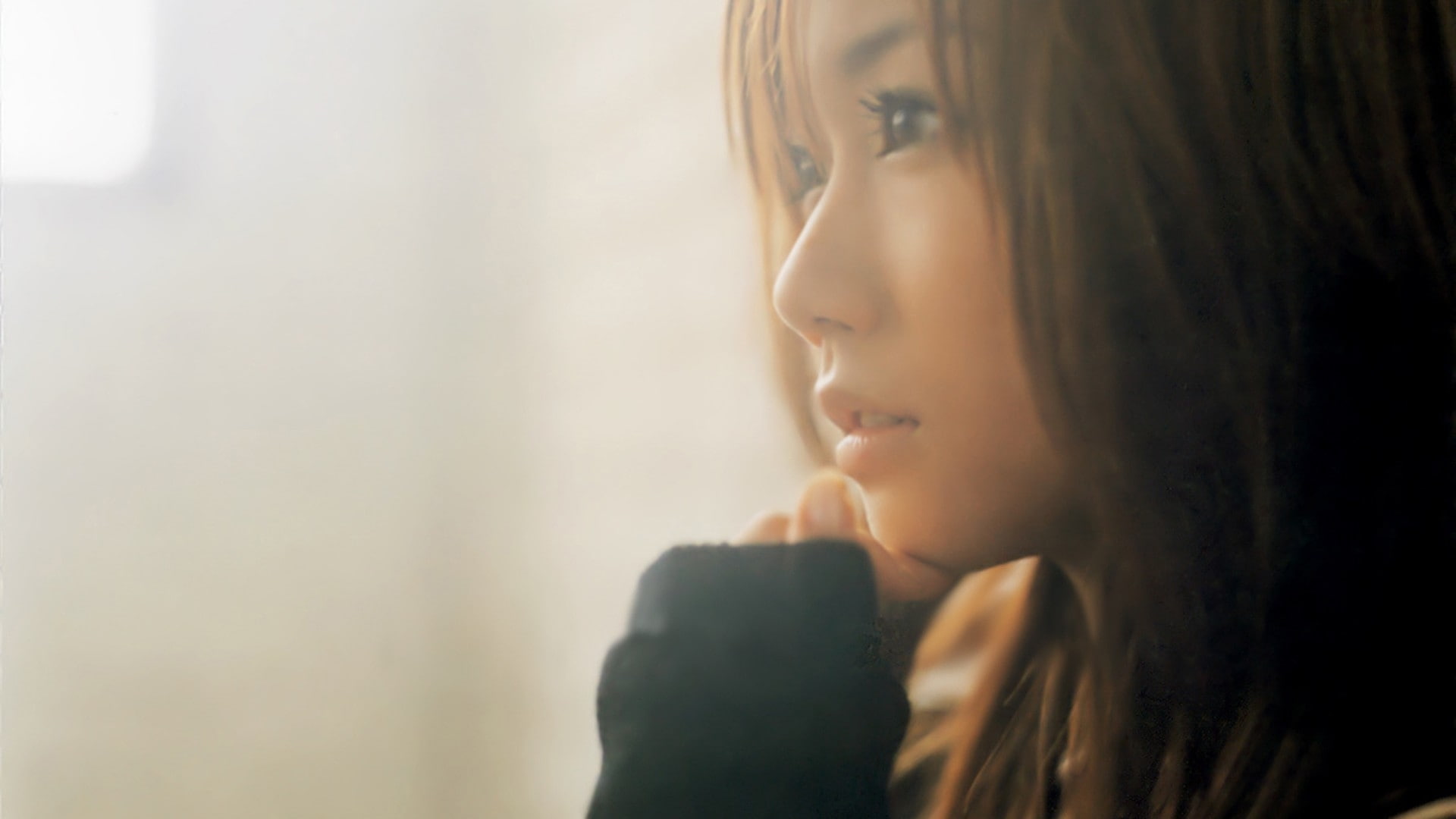 asians, ai, close, art, women, nature, hd, japanese, otsuka, closeup, 1080P, x, brunettes, portraits, HD Wallpaper
