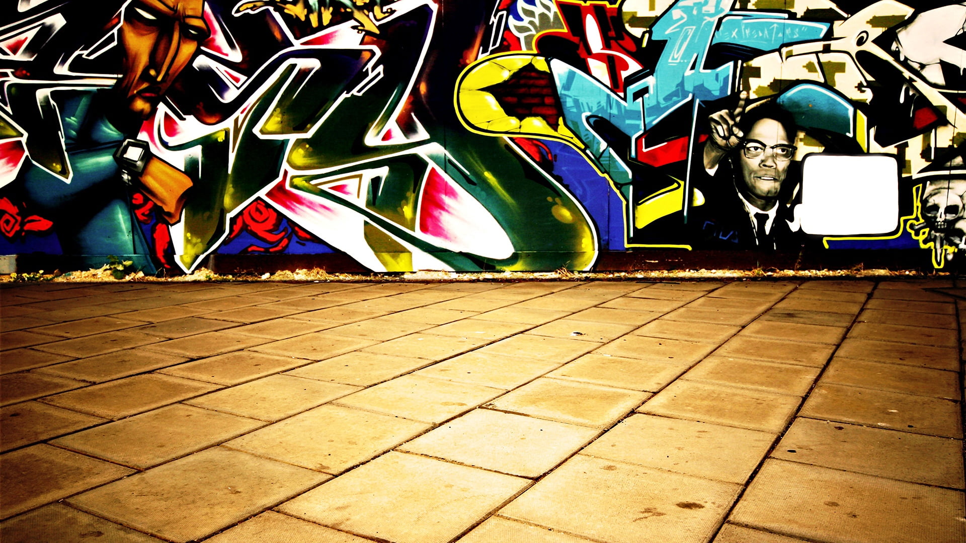 built structure, multi colored, creativity, pattern, sign, wallart, backgrounds, 1080P, architecture, street, art and craft, graffiti, illustration, wall, HD Wallpaper