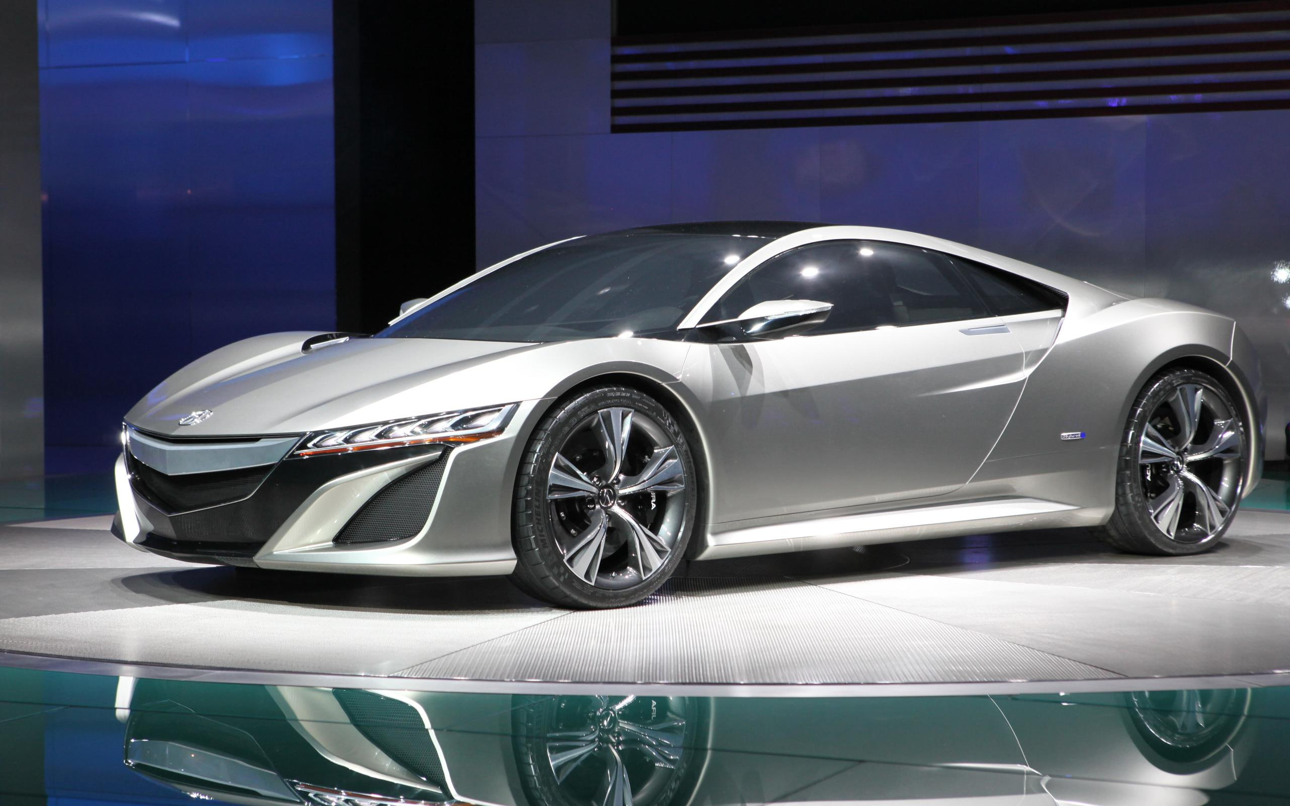 concept, new, coupe, acura, mgm, gray, 2K, cars, nsx, HD Wallpaper