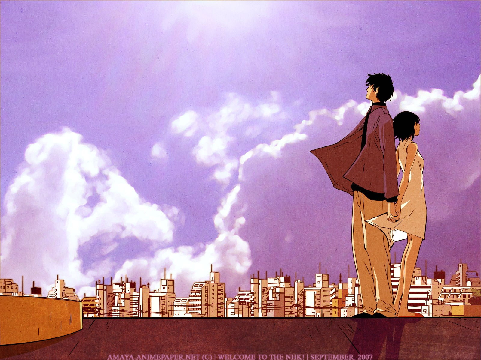 welcome to the nhk, 720P, HD Wallpaper