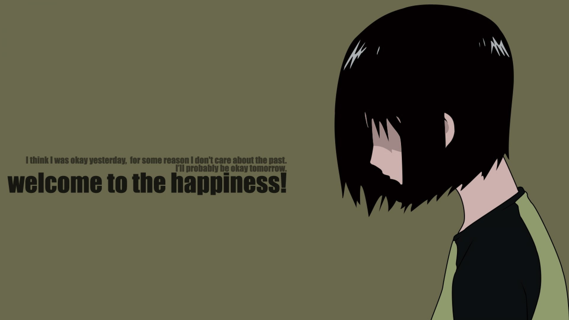 welcome to the nhk, 1080P, HD Wallpaper