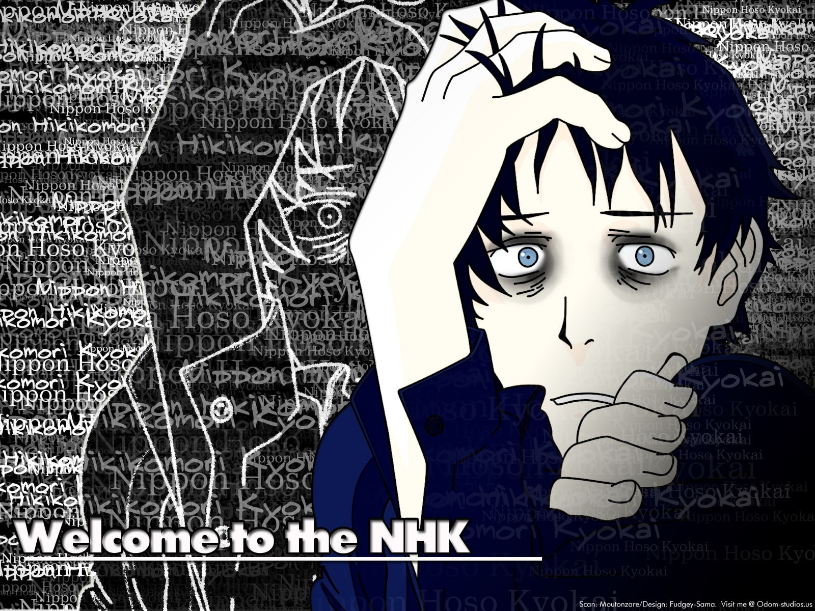 welcome to the nhk, 720P, HD Wallpaper