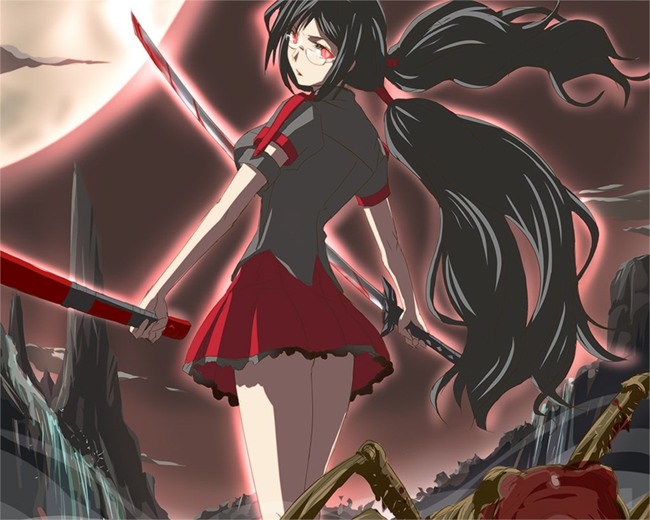 blood c, 720P, HD Wallpaper