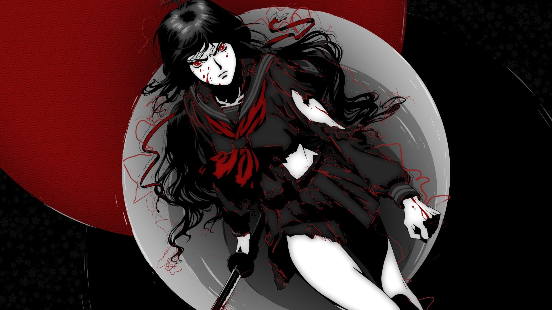 1080P, blood c, HD Wallpaper