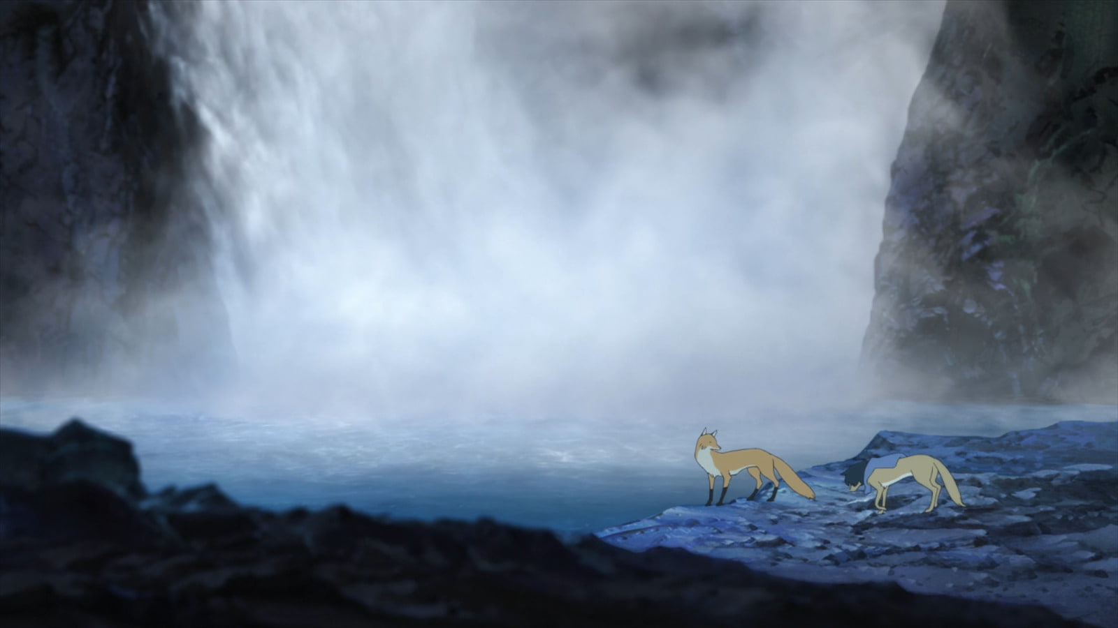 Fox, Anime, Wolf Children, Ame (Wolf Children), Cute, 720P, Movie, HD Wallpaper