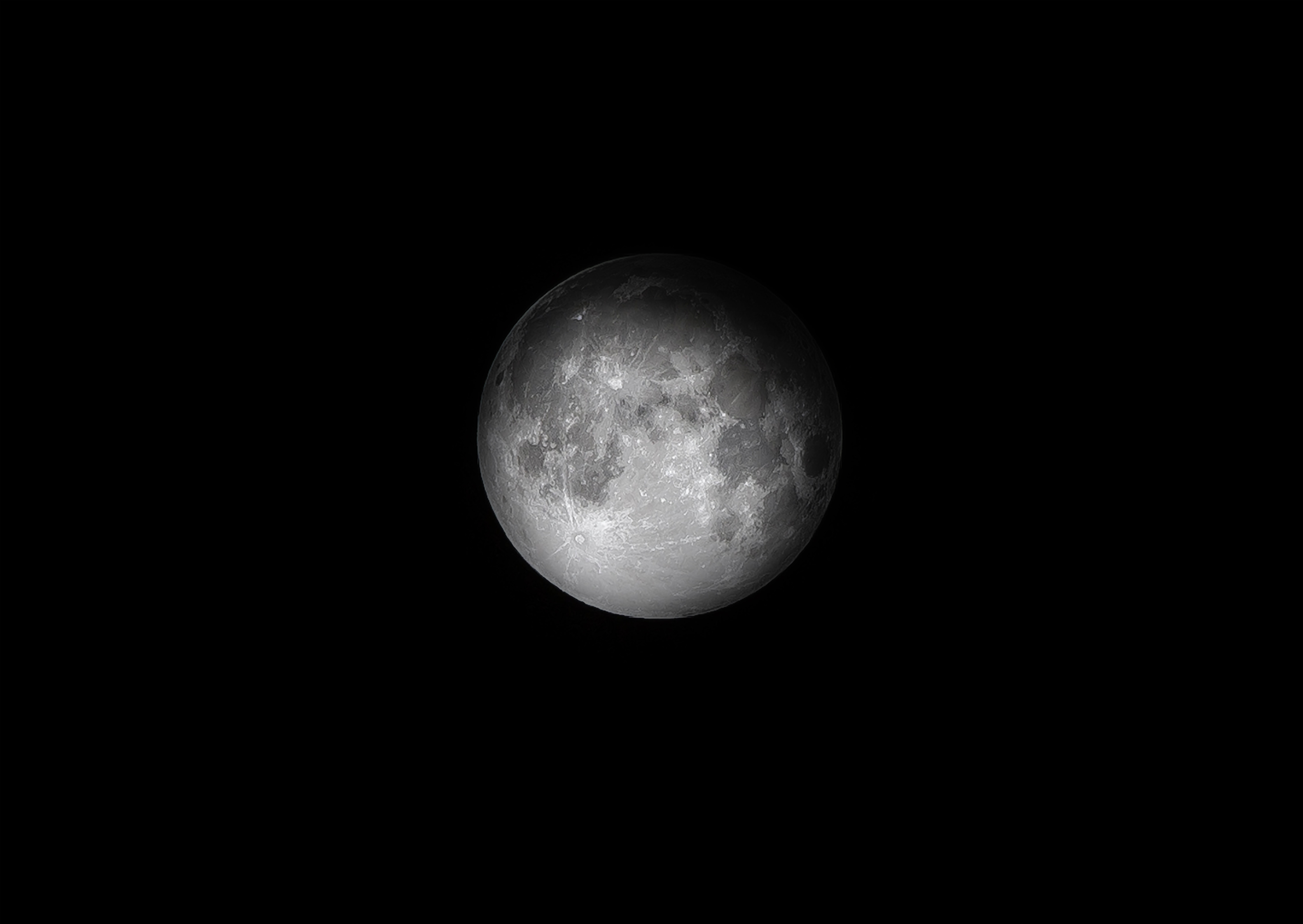 eclipse, circle, idyllic, black and white, space and astronomy, planetary moon, beauty in nature, scenics - nature, geometric shape, moon surface, moonlight, HD Wallpaper