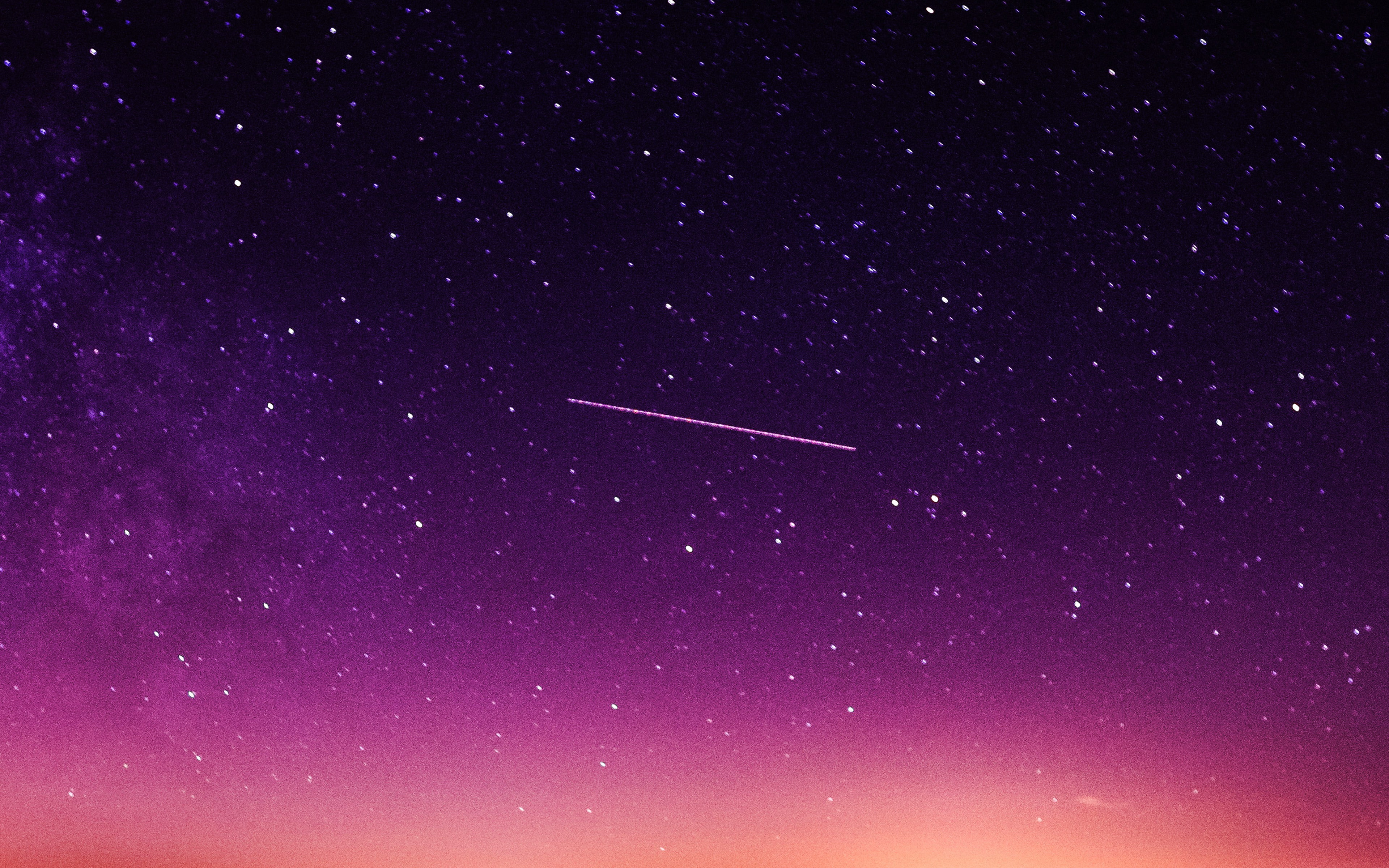 space, mountain, full frame, backgrounds, purple, star field, galaxy, tranquility, astronomy, tranquil scene, night, scenics - nature, star - space, 4K, HD Wallpaper