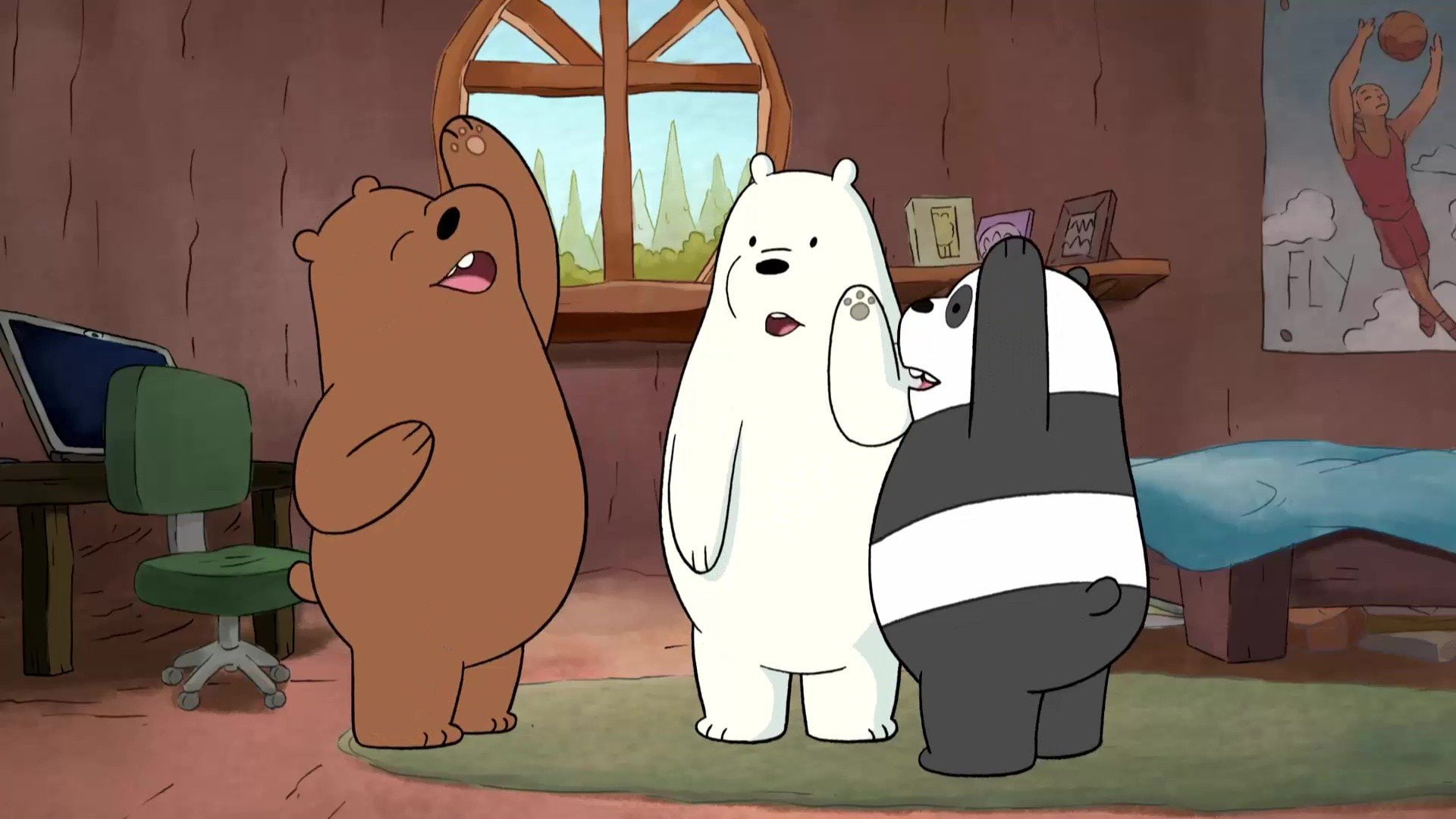 WeBareBears, 1080P, Capture, HD Wallpaper