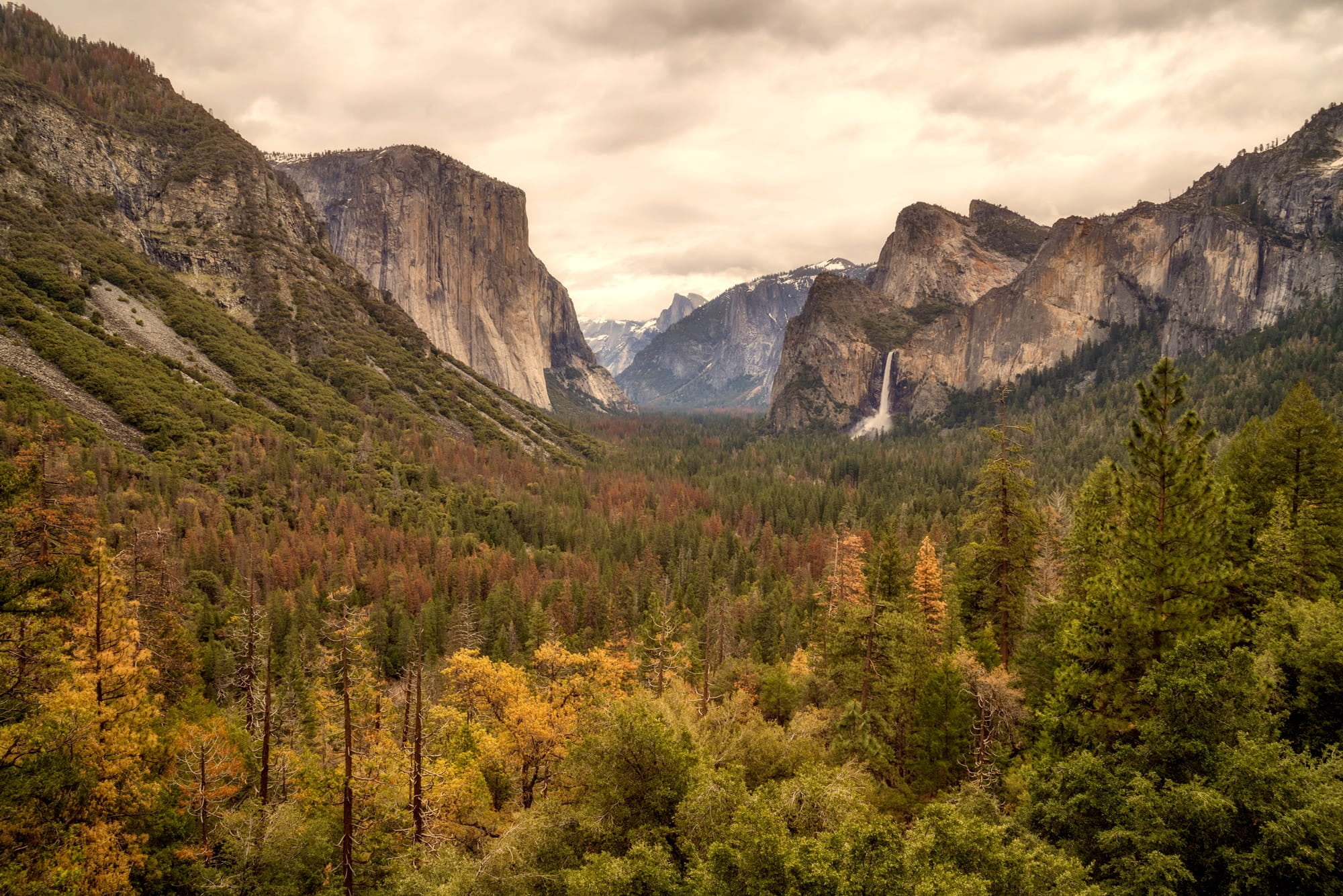 woods, mountains, rock, tourism, country, no people, waterfall, scenic, photography, rock - object, yosemite, autumn, beauty in nature, non-urban scene, HD Wallpaper