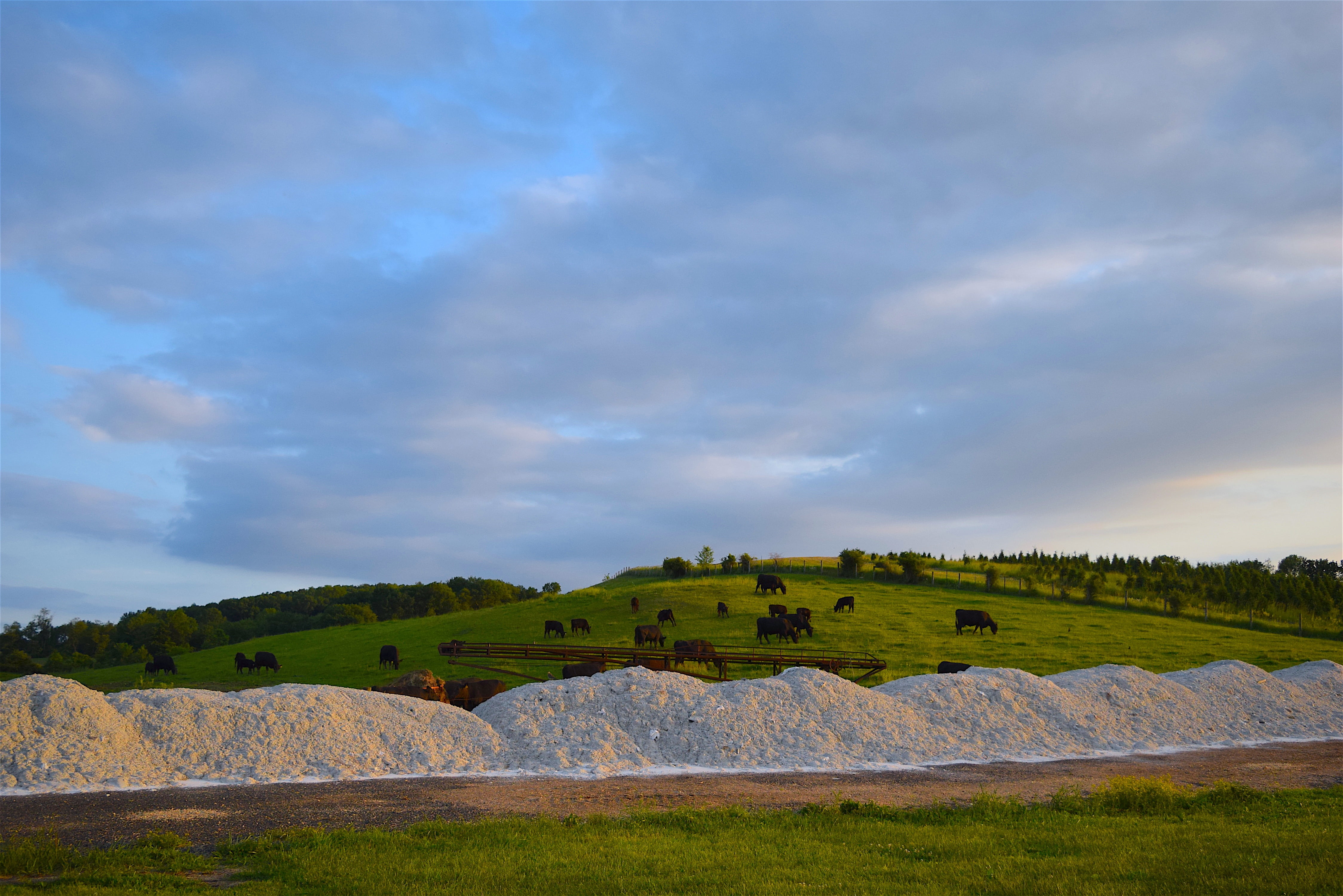pasture, rock - object, rural Scene, ancient history, rural, tranquil scene, 4K, hill, meadow, tranquility, sky, travel destinations, spring, cloud, no people, HD Wallpaper