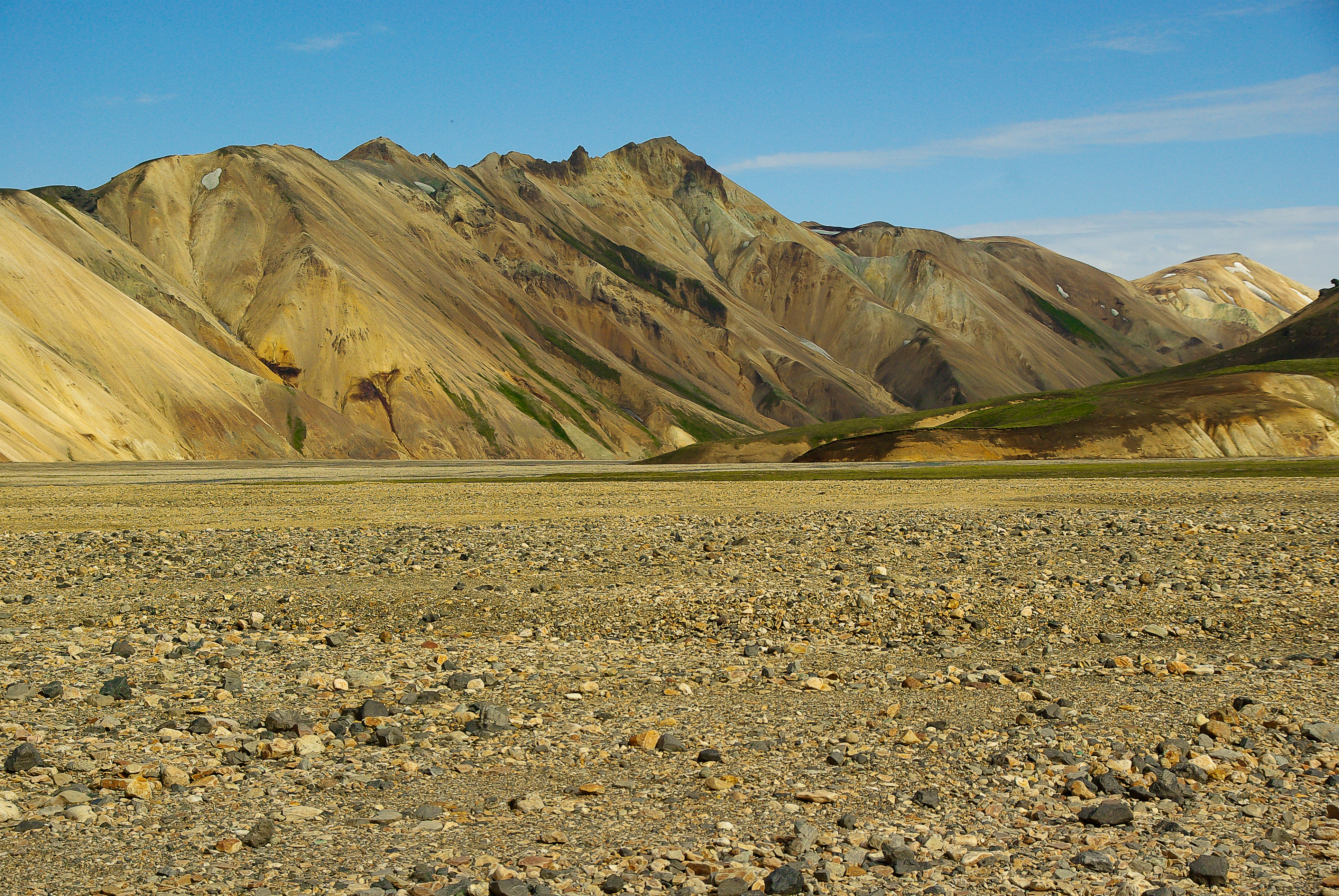 no people, blue, iceland, beauty in nature, idyllic, land, scenics - nature, outdoors, climate, nature, landmannalaugar, landscape, remote, mountain range, HD Wallpaper